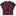 Black and Maroon Embroidered Poncho Top