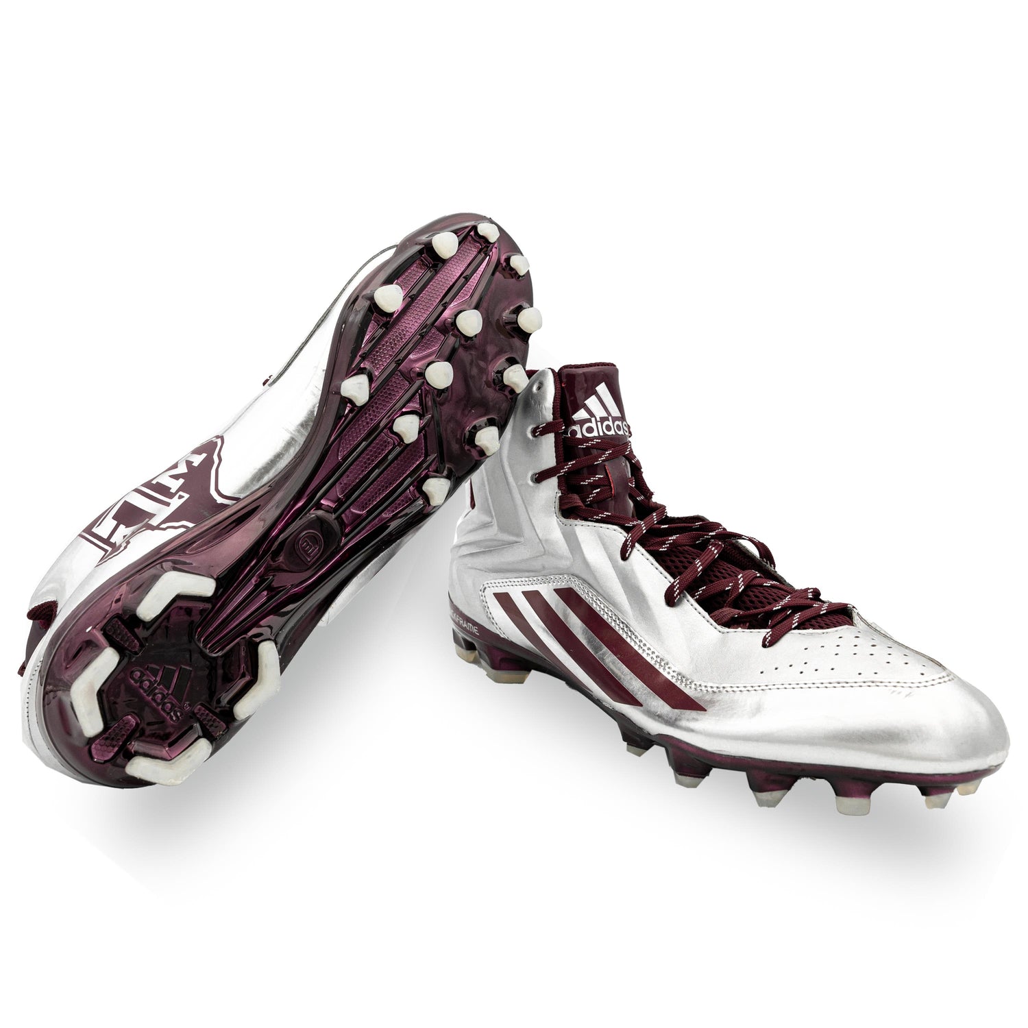 Texas A&M Adidas Collectible Lonestar High Maroon With White Tips