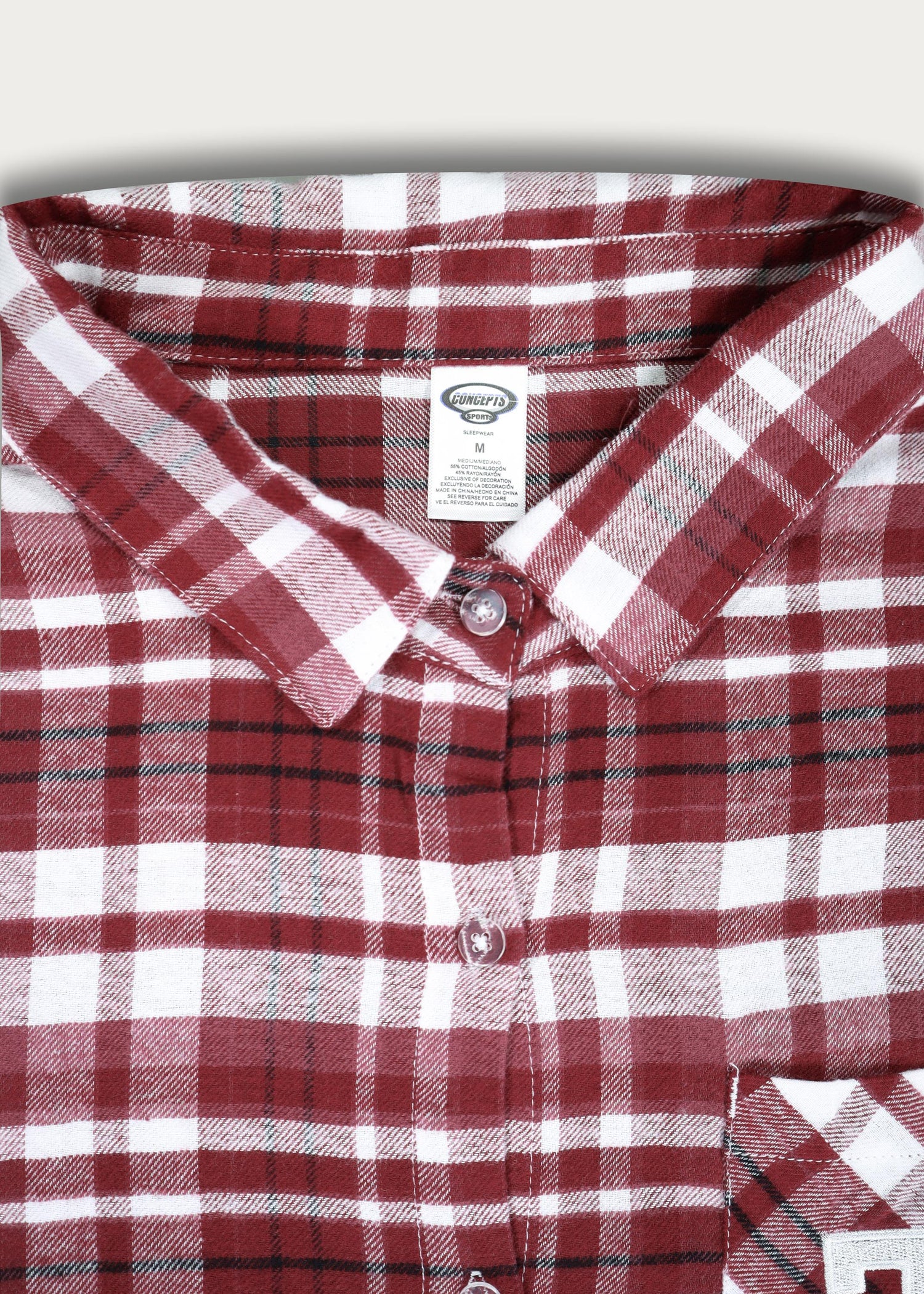 Ladies Plaid Nightshirt