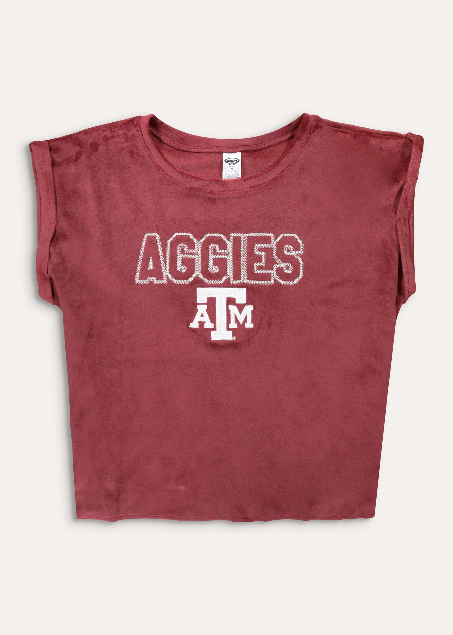Aggies A&M Intermission Velour Top and Short Set