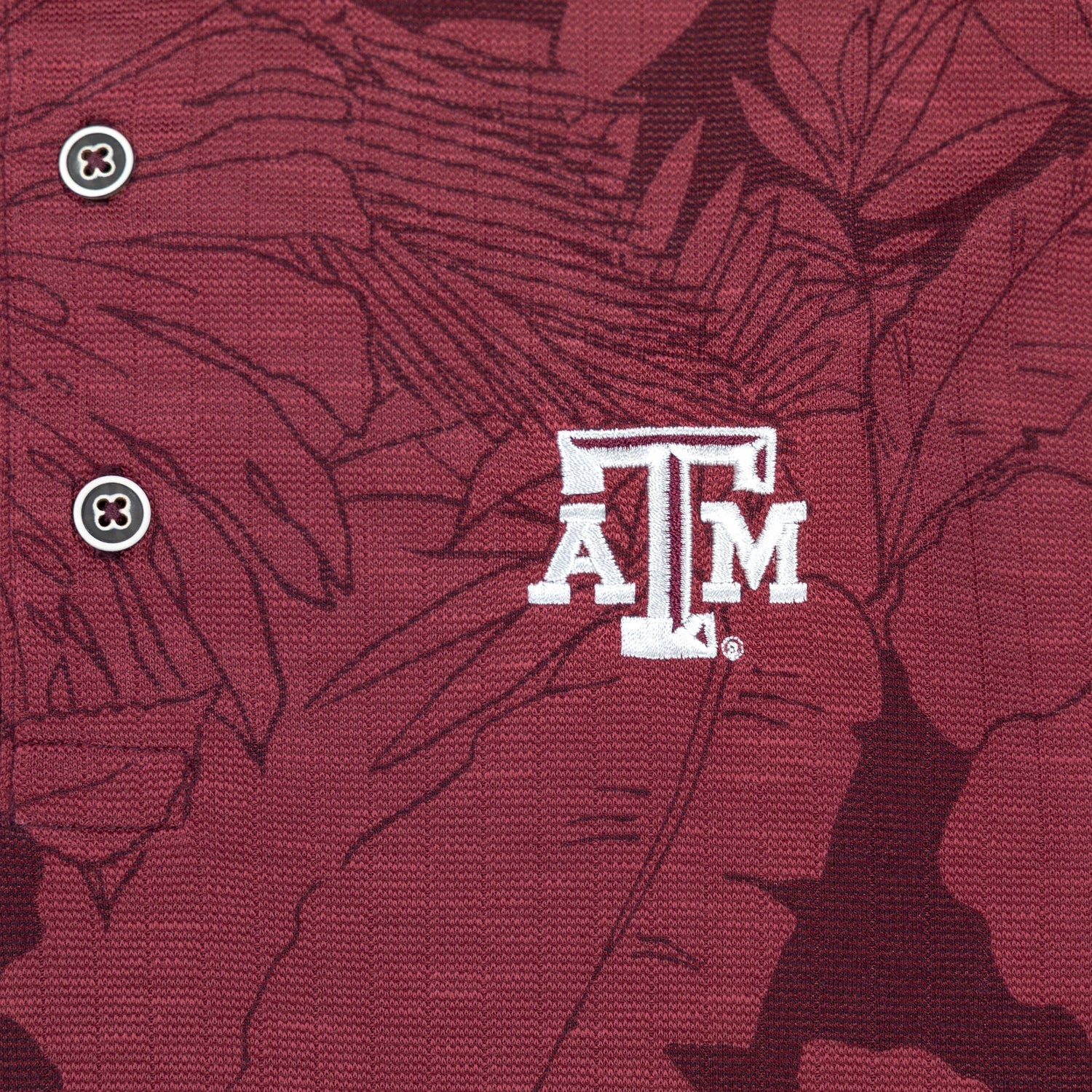 Texas A&M Tommy Bahama Miramar Blooms Polo