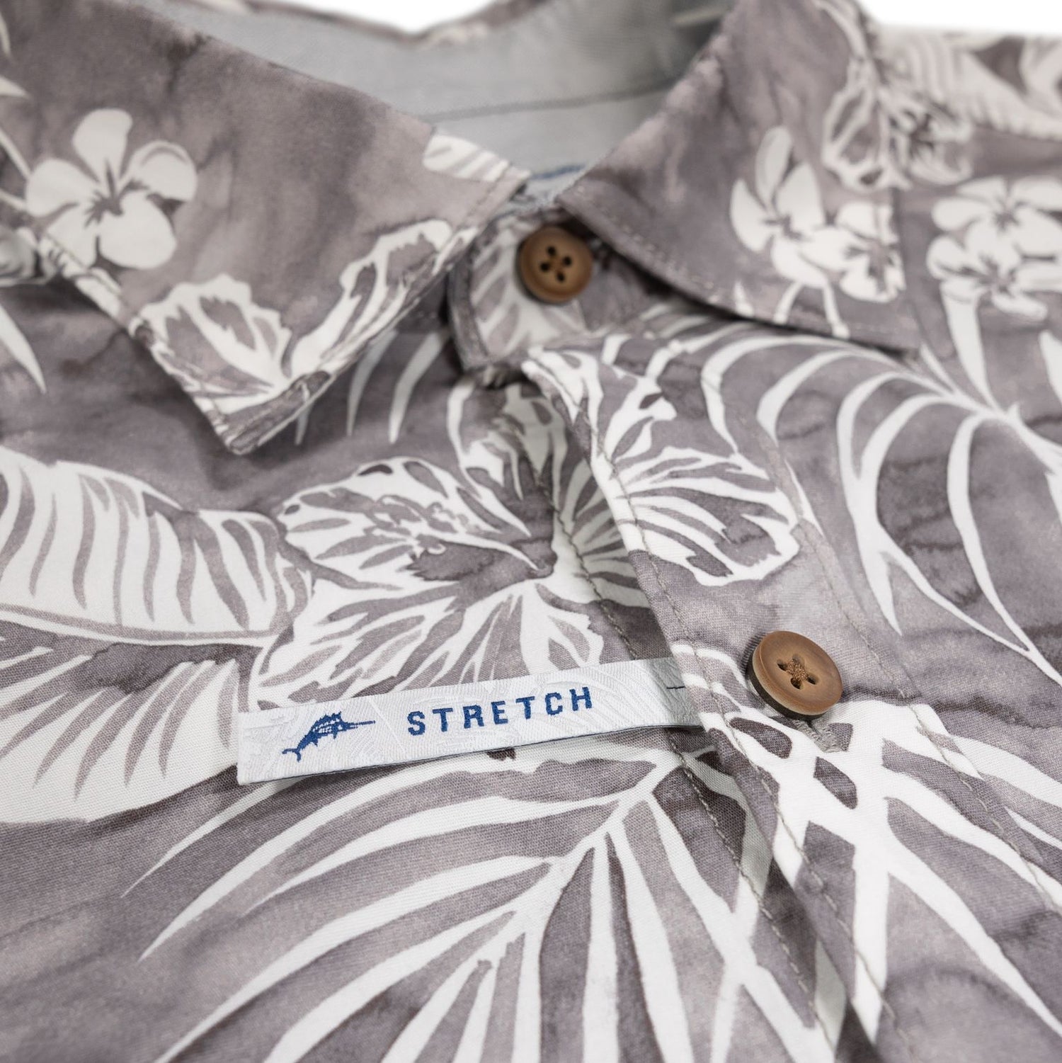 Texas A&M Tommy Bahama Sport Gray Button Down Short Sleeve