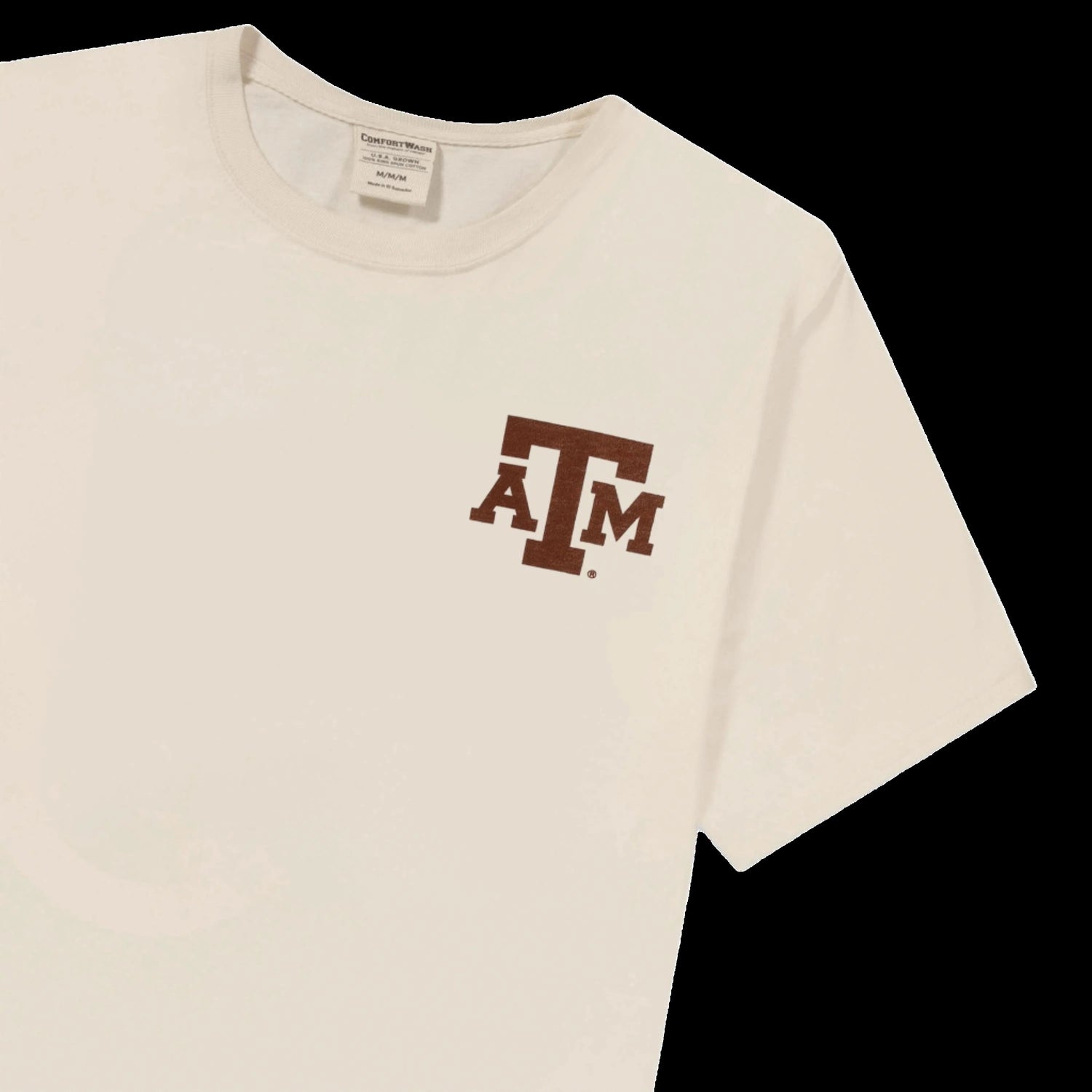 Texas A&M Aggies Studious Reveille Parchment T-Shirt