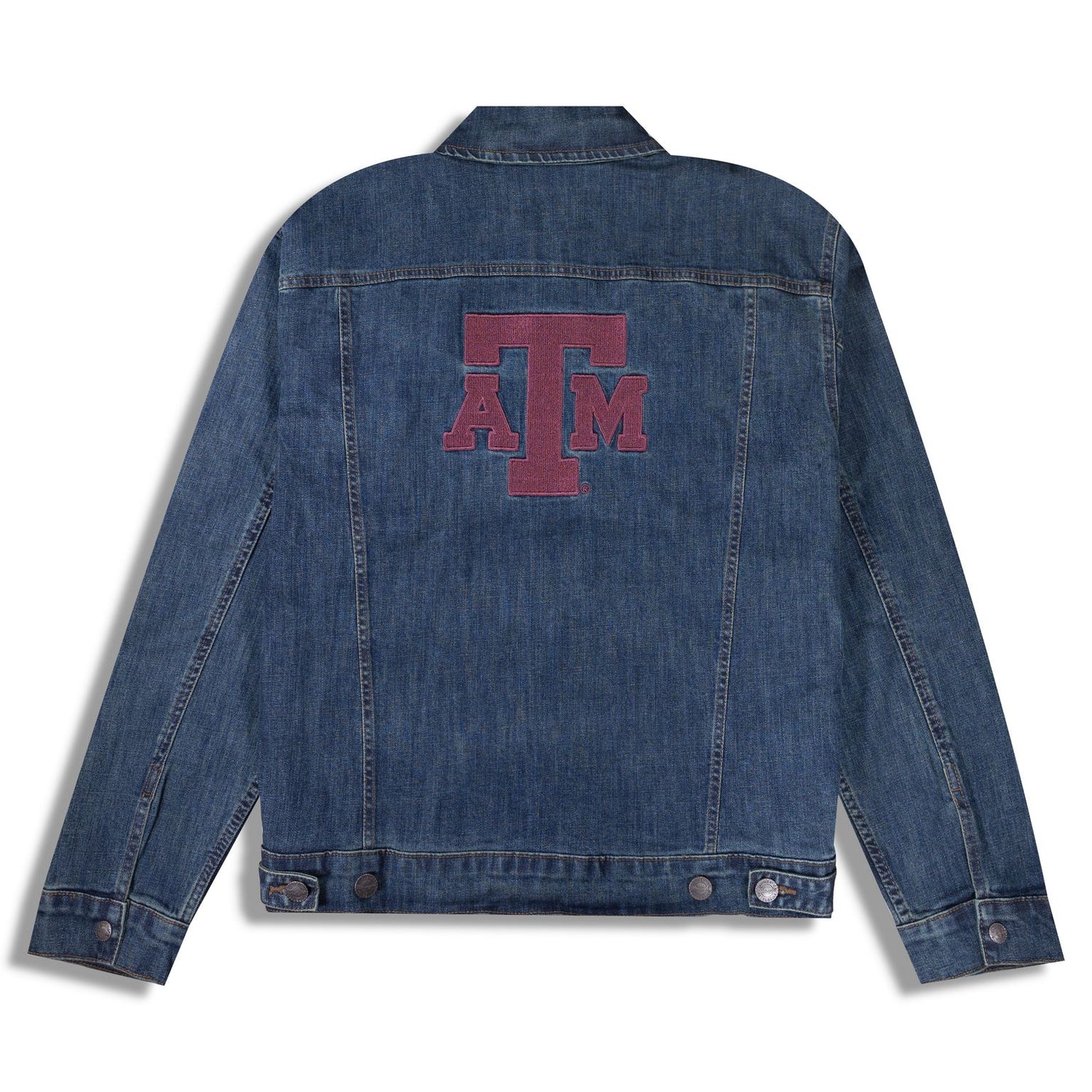 Texas A&M Wrangler Retro Men's Denim Jacket