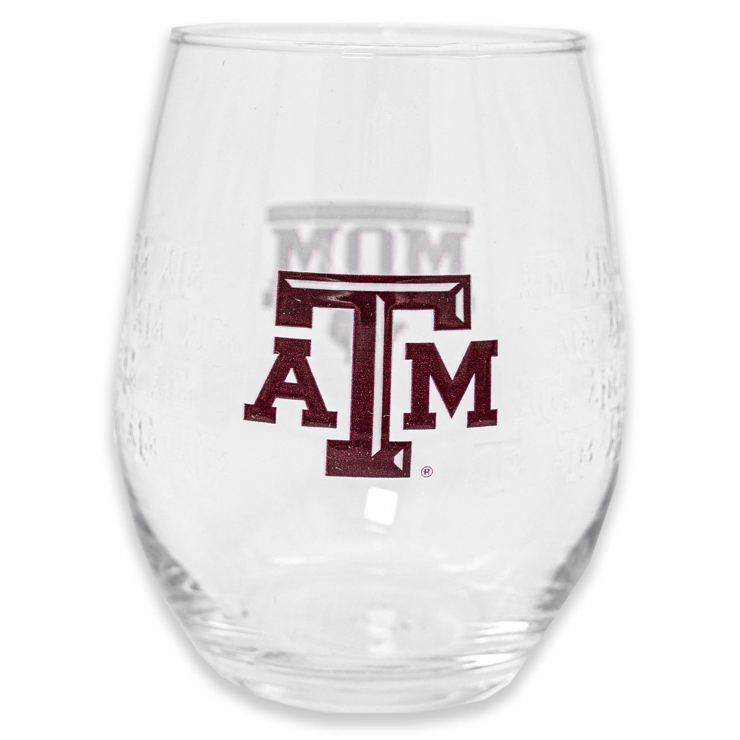 Texas A&M 15Oz Mom Stemless