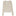 Women's Cream Ribbed Long Sleeve Top