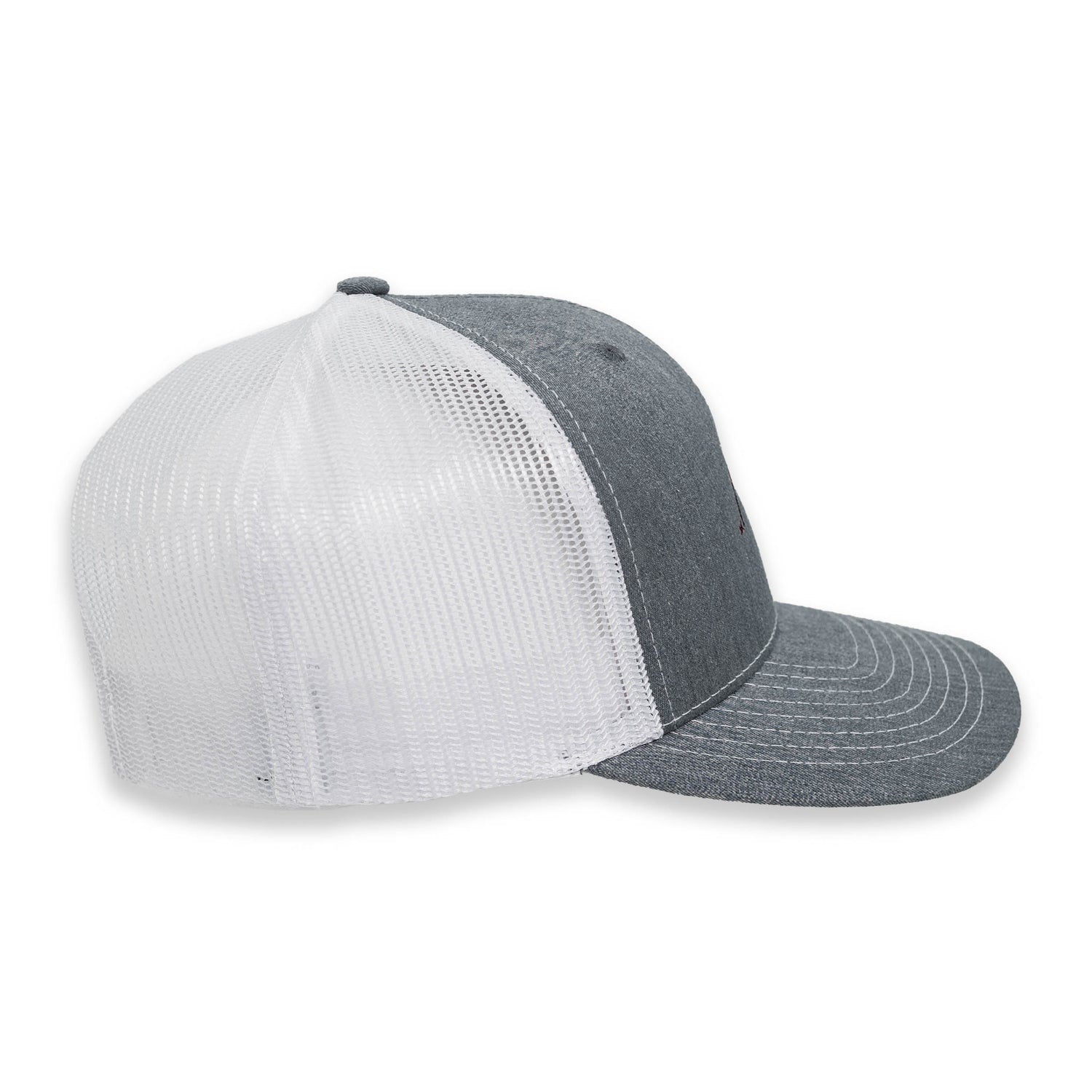 Saw 'Em Off Grey Youth Richardson Mesh Hat