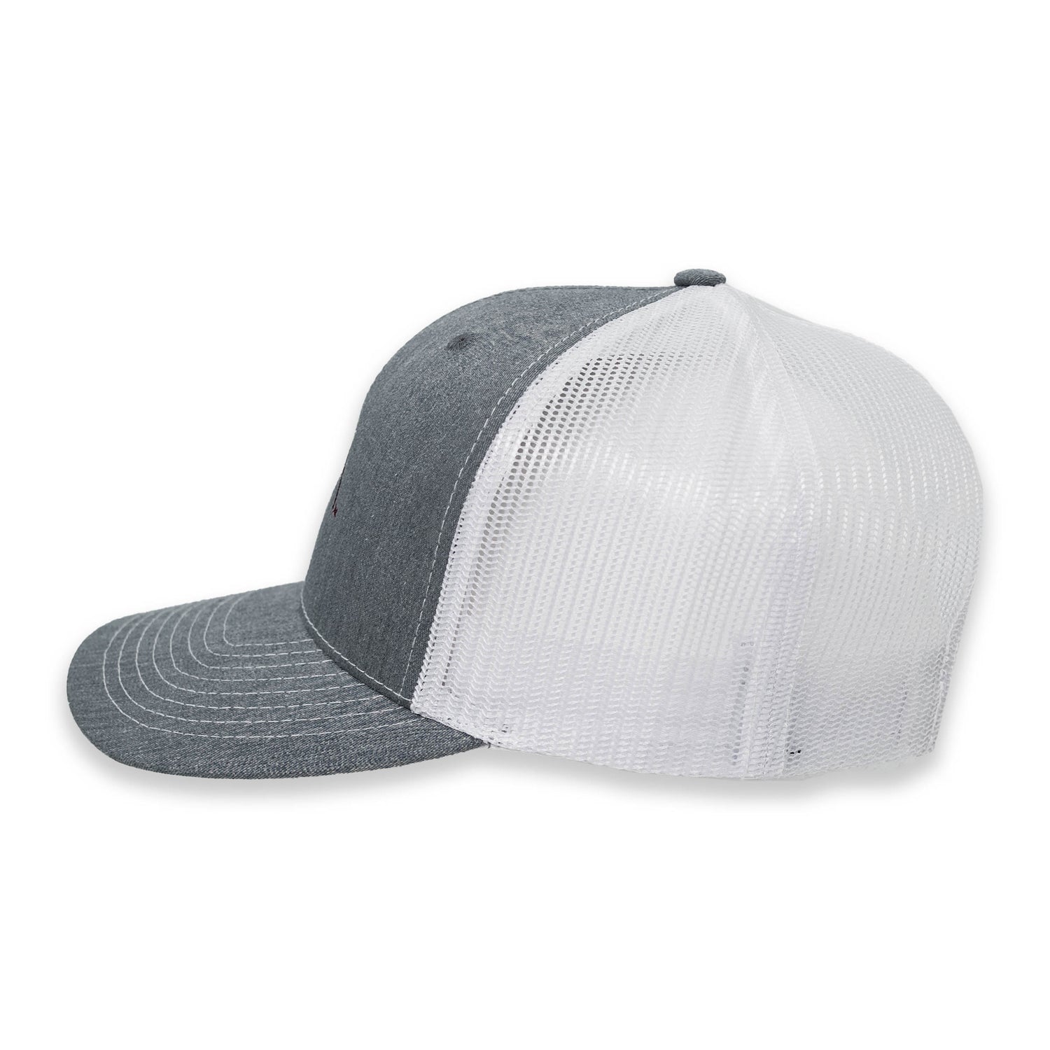 Saw 'Em Off Grey Youth Richardson Mesh Hat