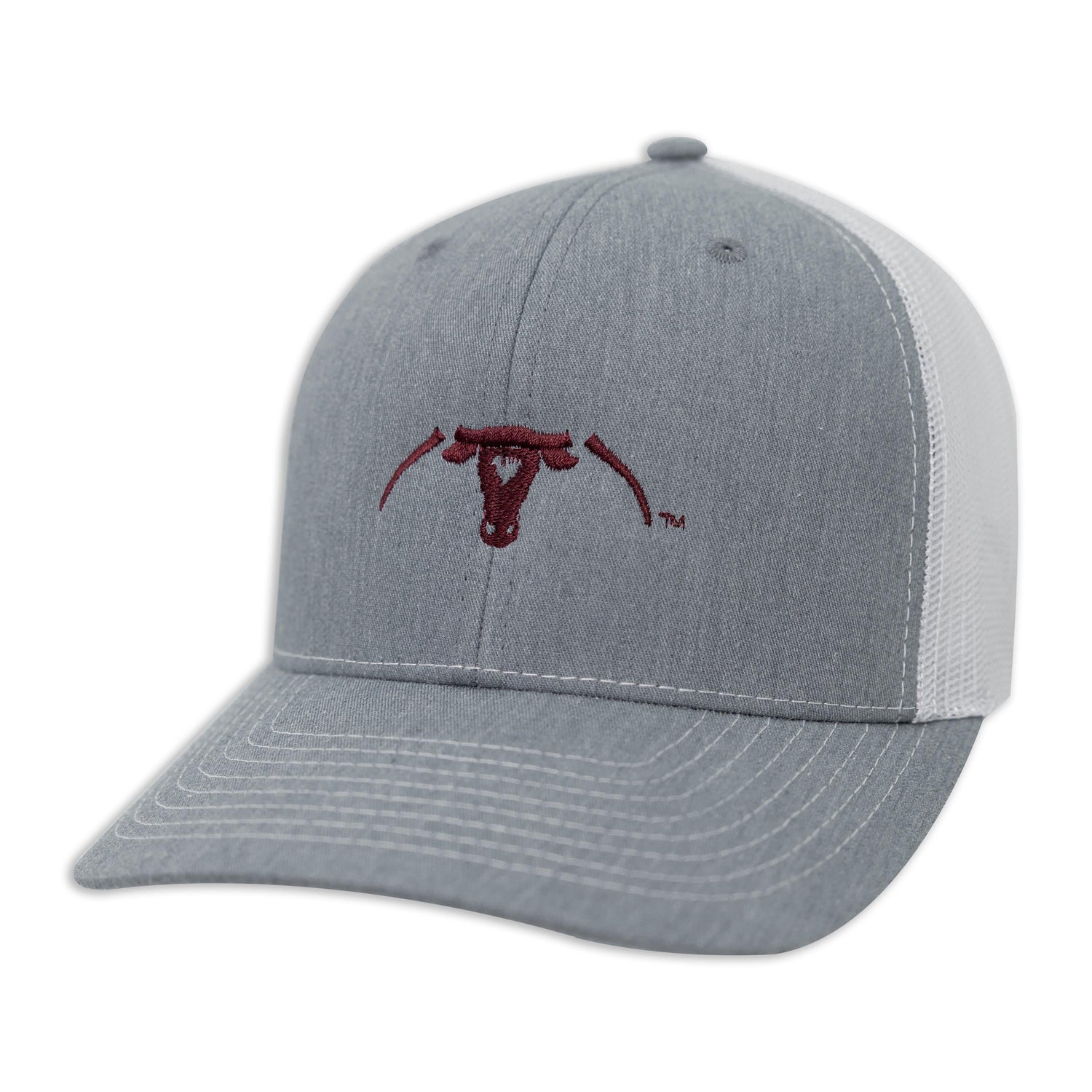 Saw Em Off Grey Youth Richardson Mesh Hat