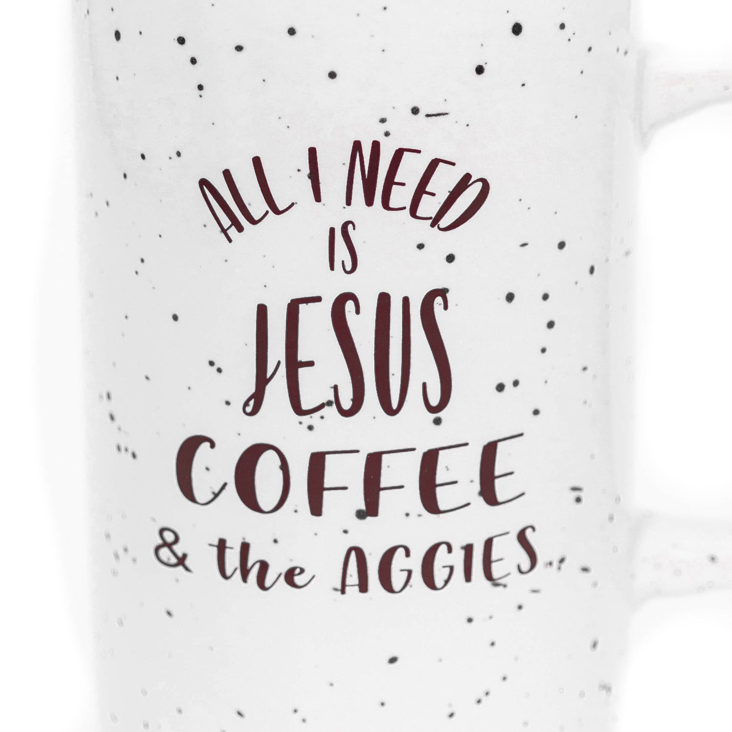 Texas A&M Jesus & Aggies Tall Coffee Mug 18Oz