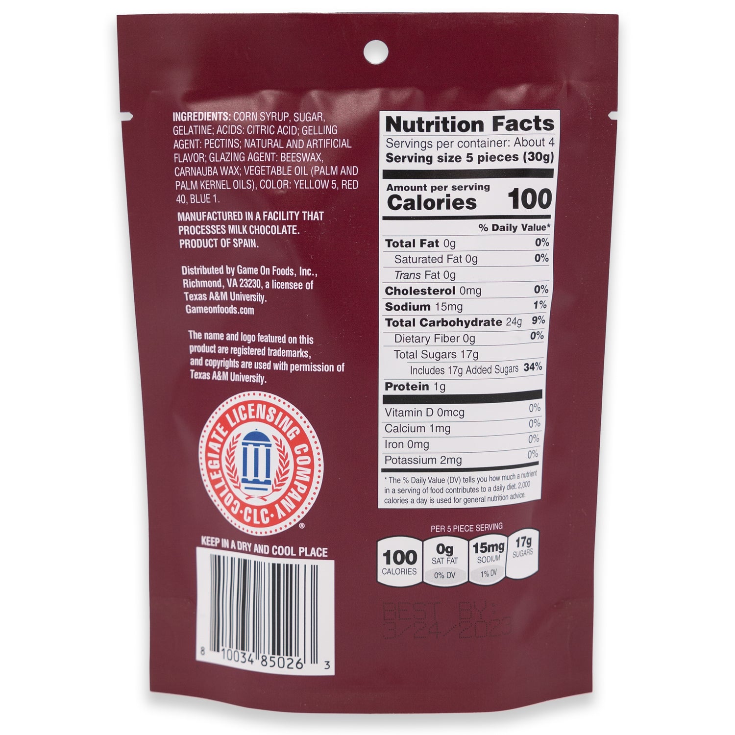 Texas A&M Gummi Candies