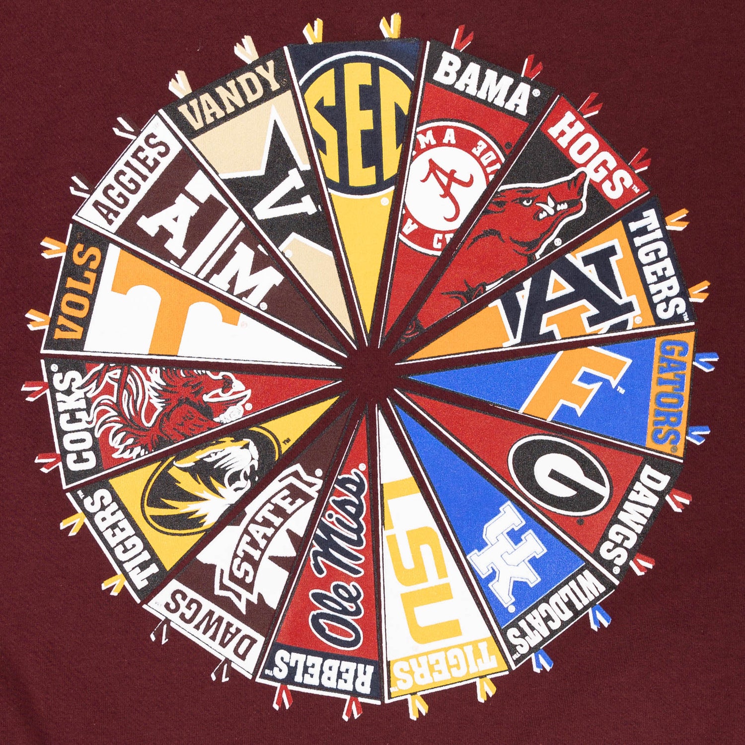 Pennant Flag SEC