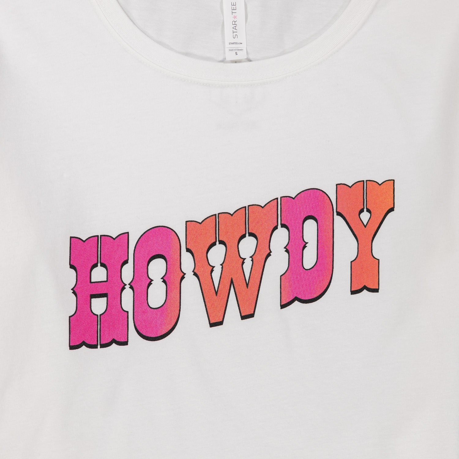 Howdy Cropped Tee