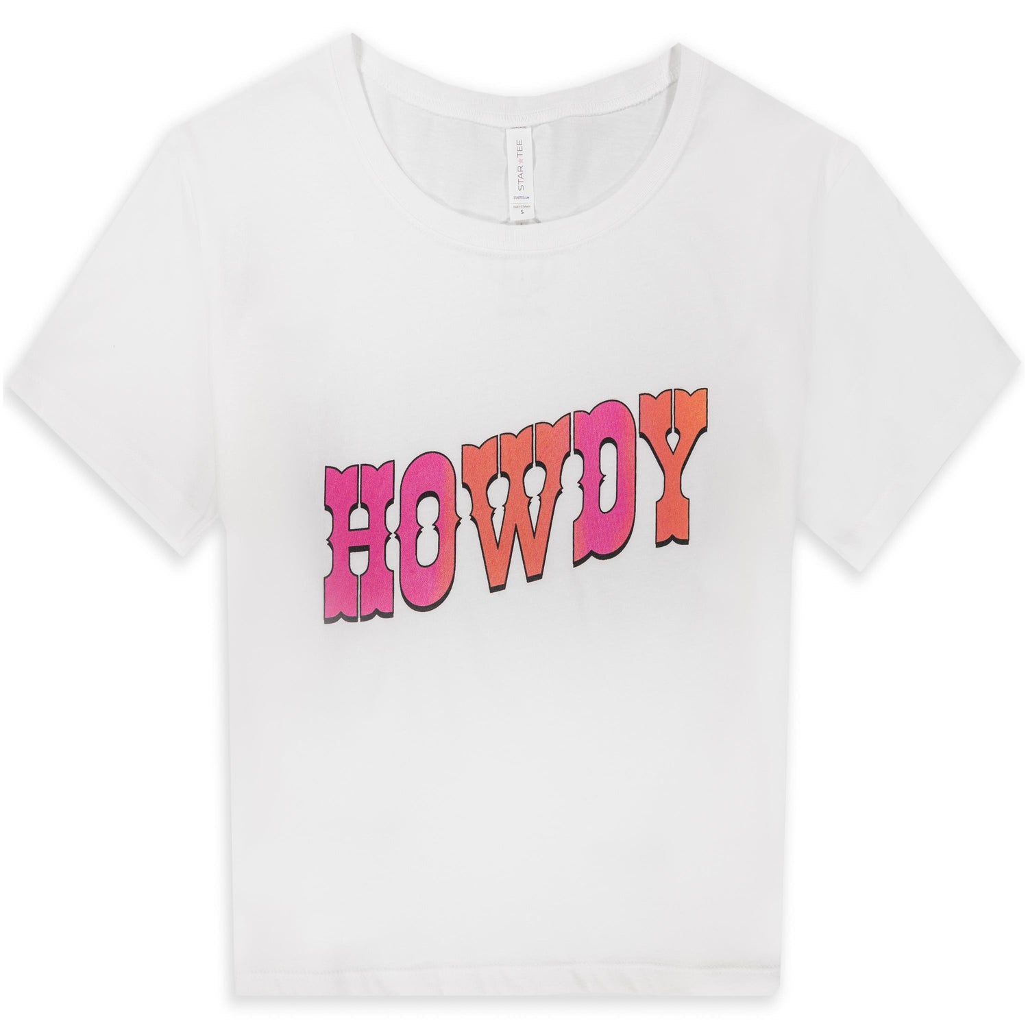 Howdy Cropped Tee