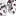 Texas A&M King Maroon And White Star Bow