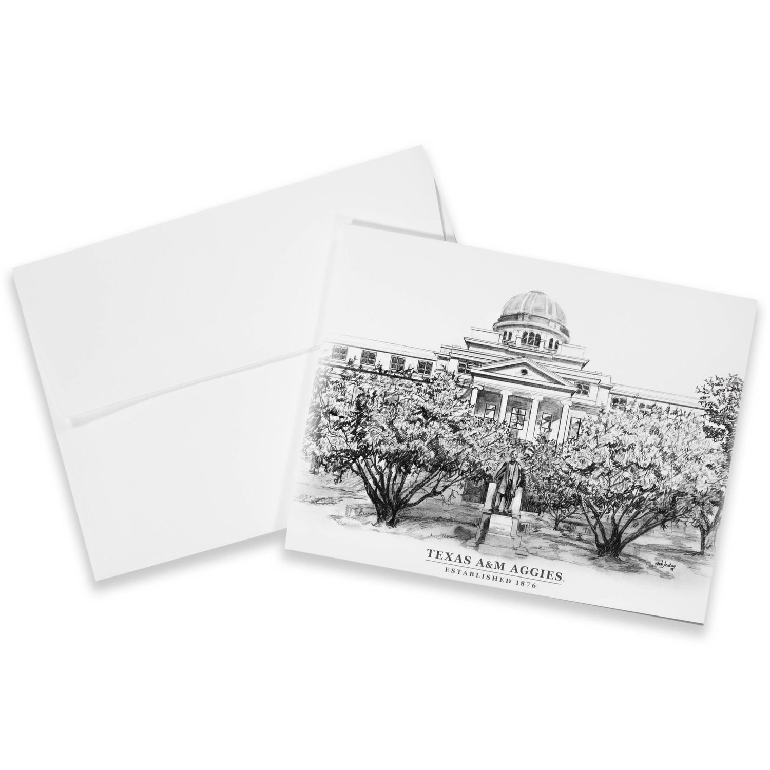 Texas A&M Campus Boxed Note Cards