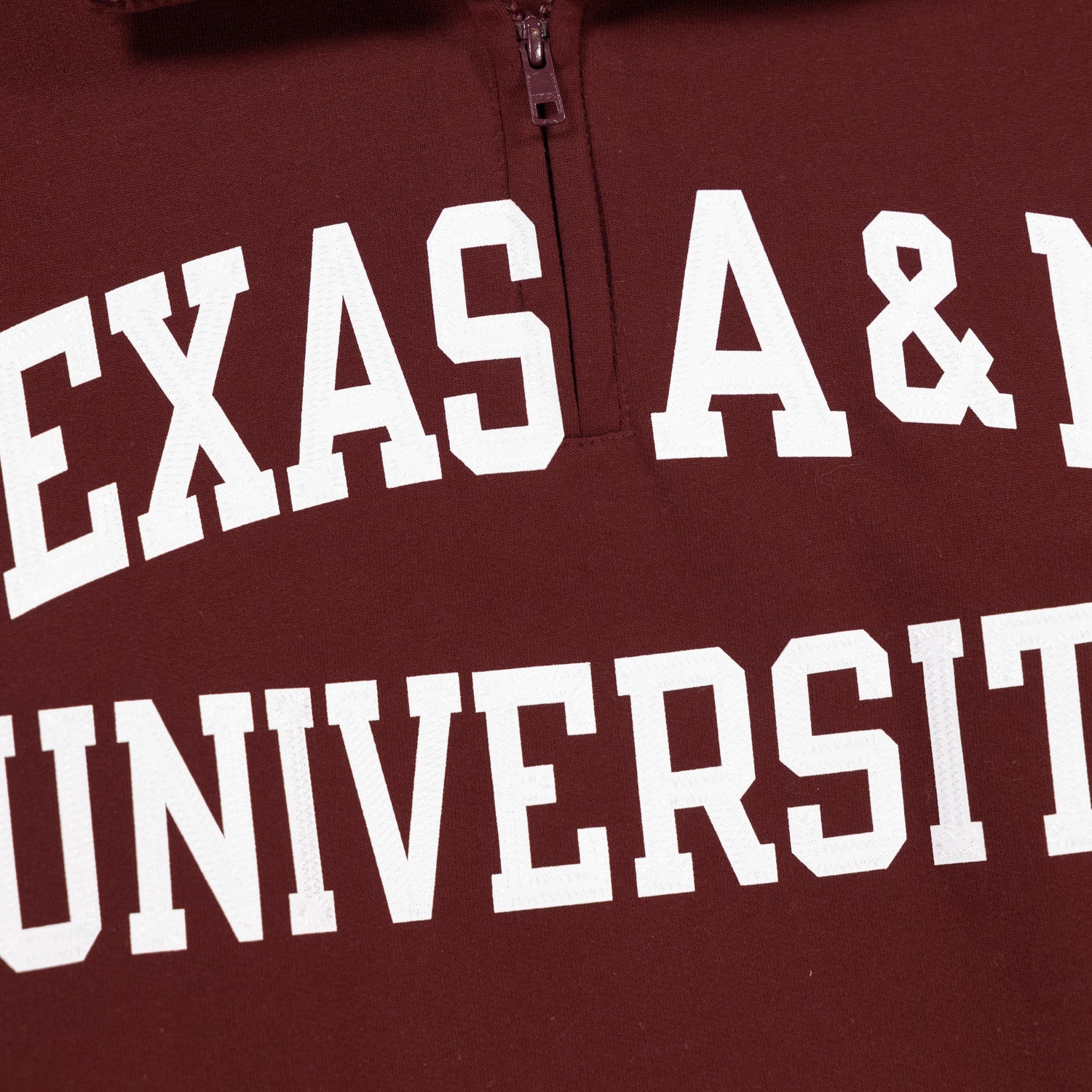 Texas A&M Champion Maroon Arched Powerblend Quarter Zip
