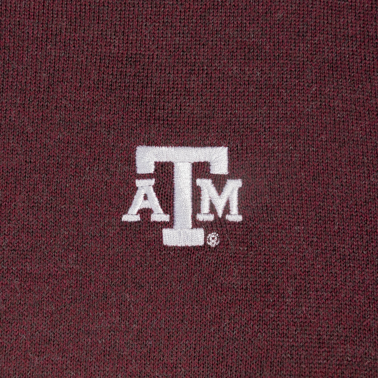 Texas A&M Peter Millar Autumn Crest Maroon Quarter Zip
