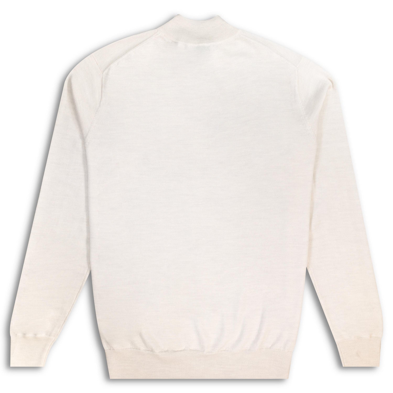 Texas A&M Peter Millar Autumn Crest Ivory Suede Trim Quarter Zip
