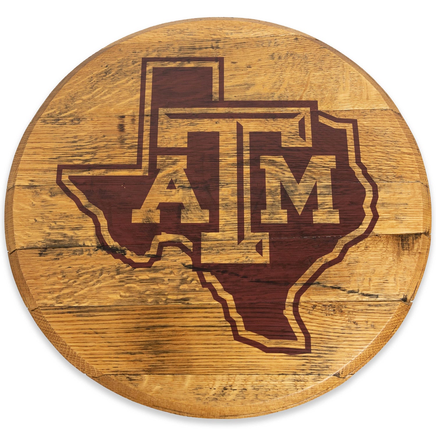 Texas A&M Lonestar Barrel Table