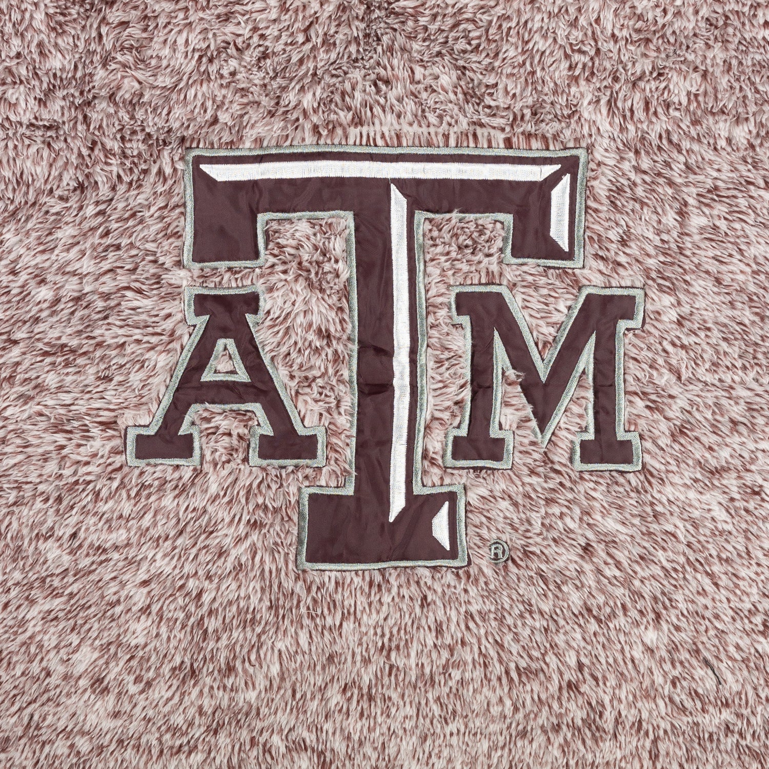 Texas A&M Maroon Flecked Plush Blanket