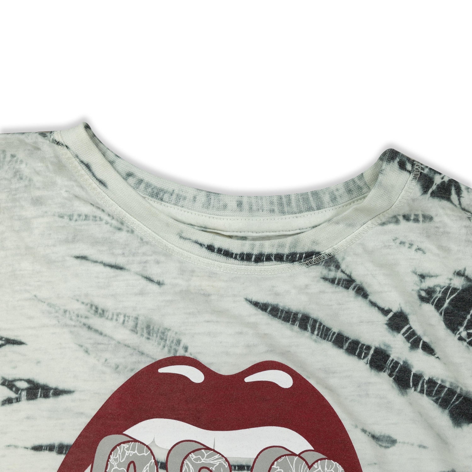 Texas A&M Tiger Stripe Tie Dye Cropped Muscle Tank