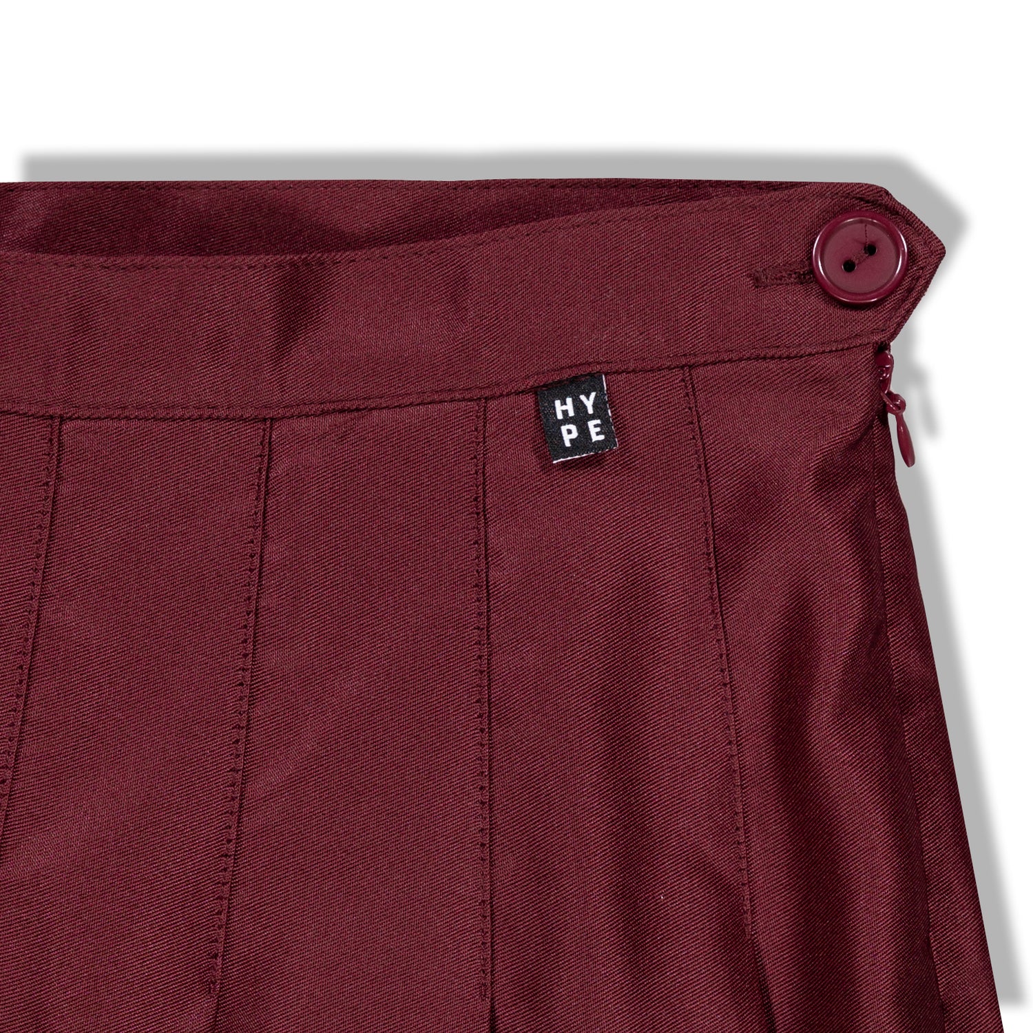 Maroon best sale tennis skirt