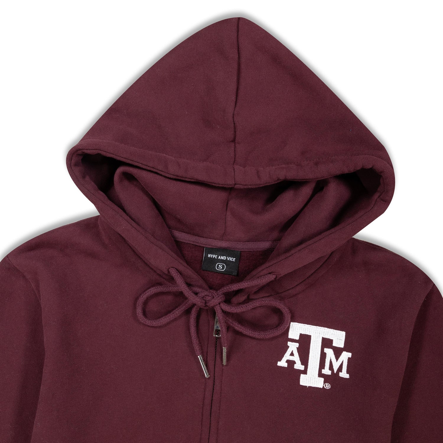 Texas A&M Mia Zip Maroon Hoodie