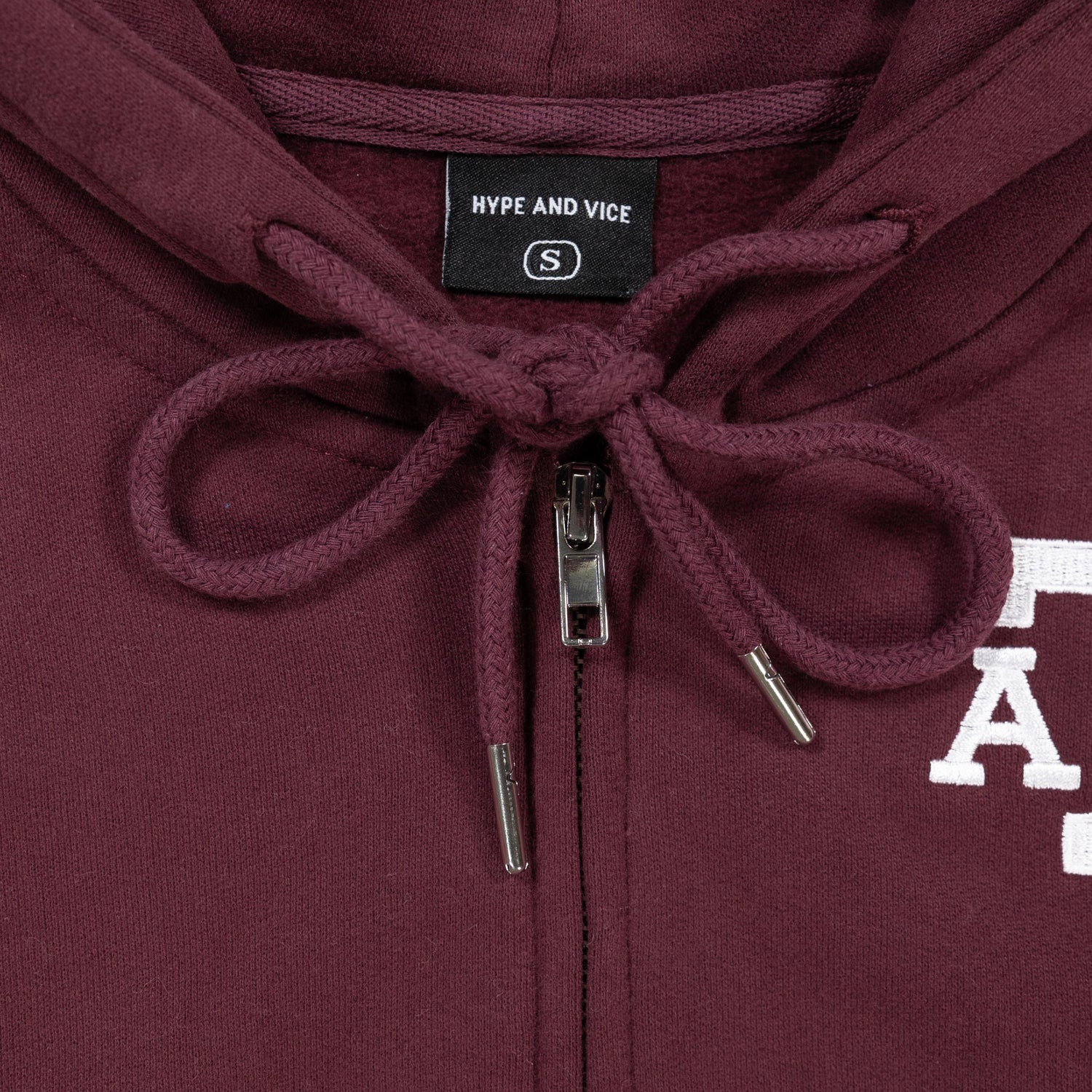 Texas A&M Mia Zip Maroon Hoodie