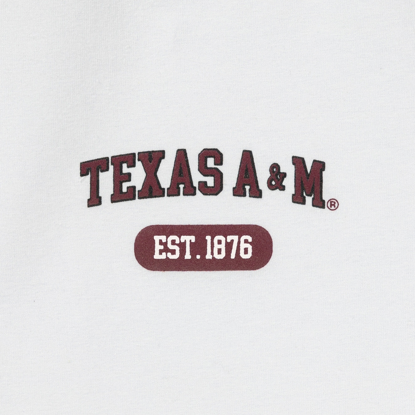 Texas A&M Home Run Cropped Tee