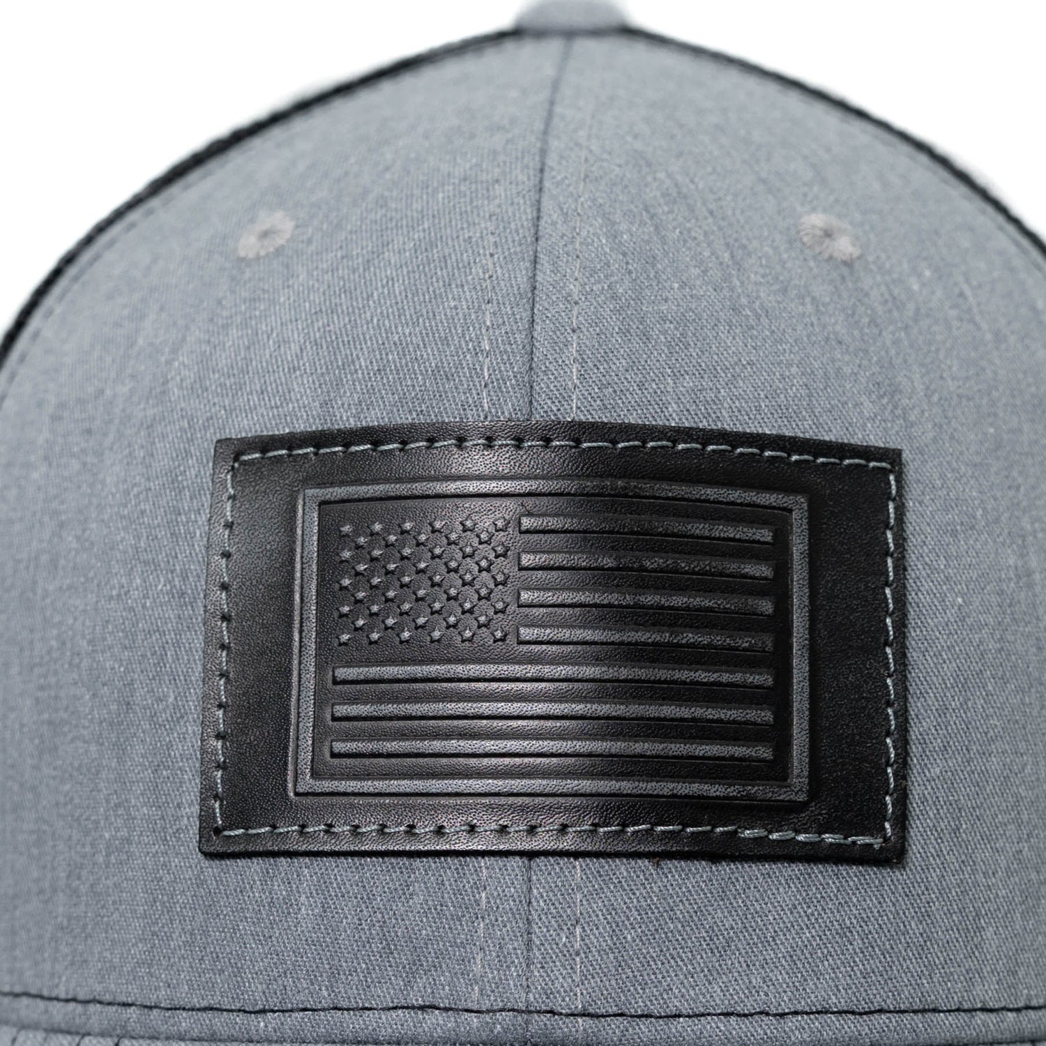 Grey Richardson American Flag Patch Hat