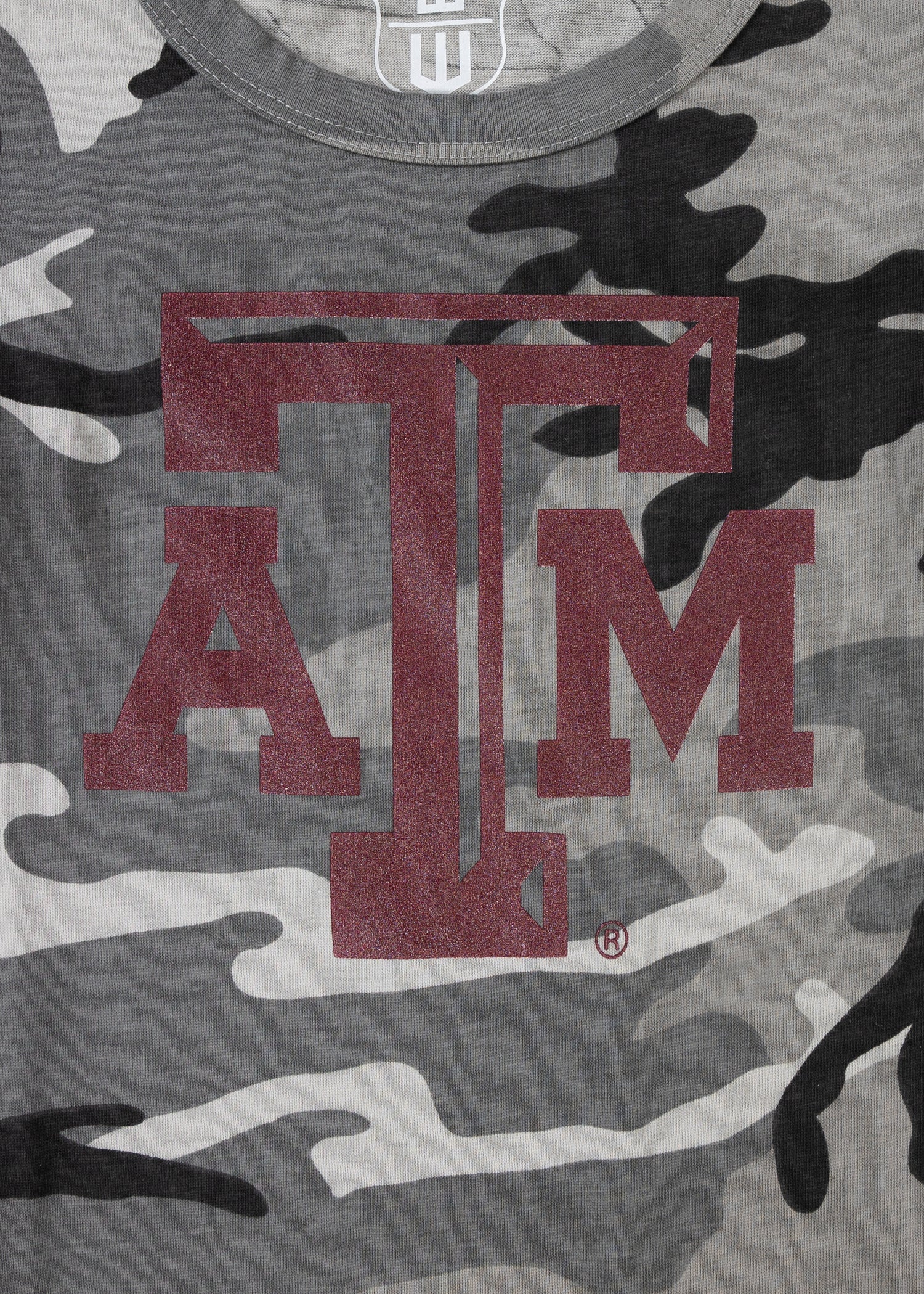 Texas A&M Black & Gray Camo Infant T-Shirt