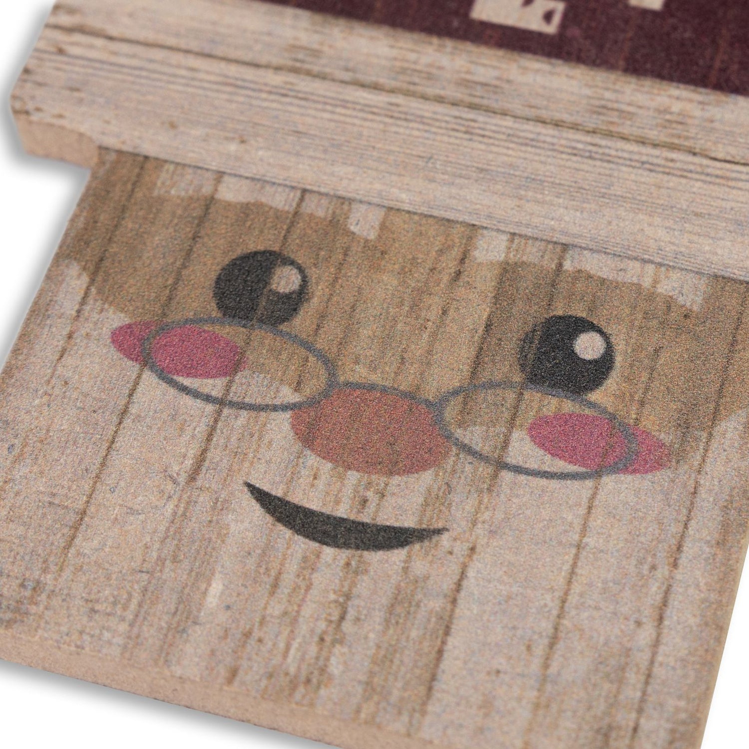 Texas A&M Wooden Santa Ornament