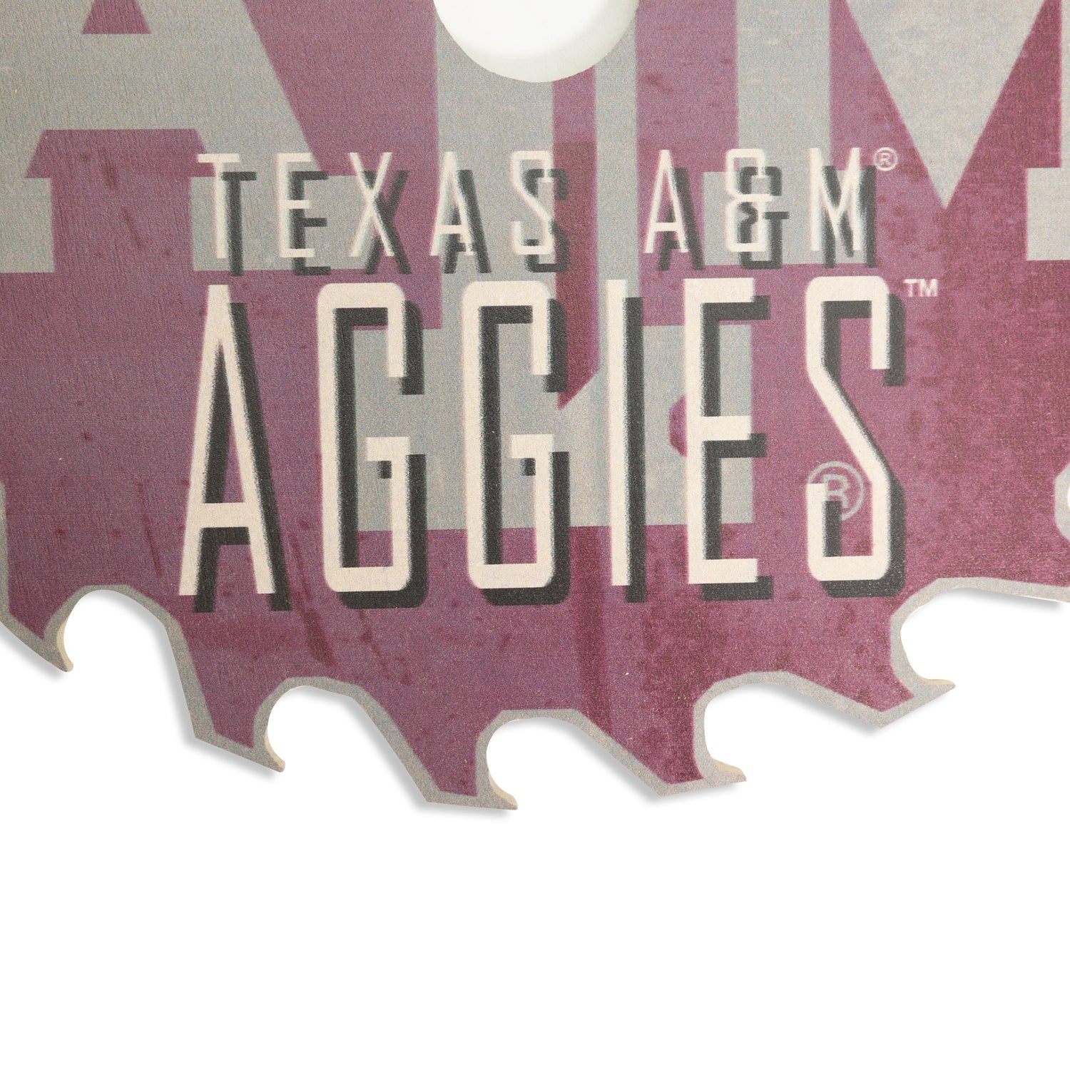 Texas A&M Rustic Circular Saw Sign