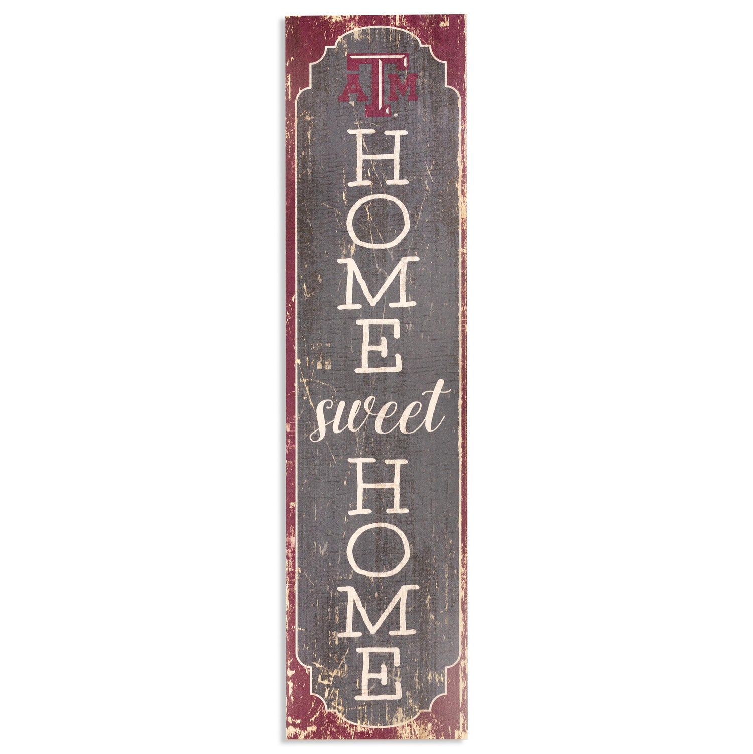 Texas A&M Home Sweet Home Door Leaner
