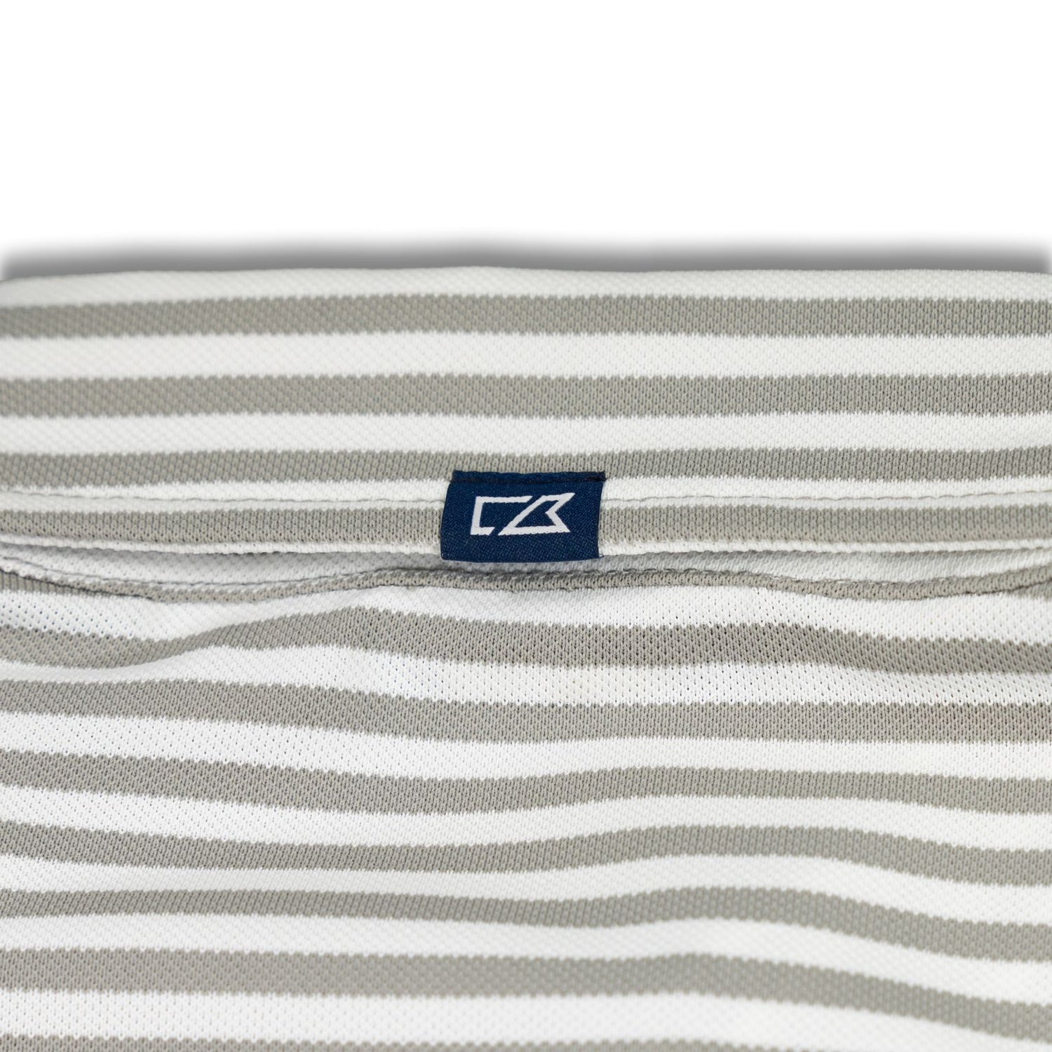 Virtue Eco Stripe Pique Polo