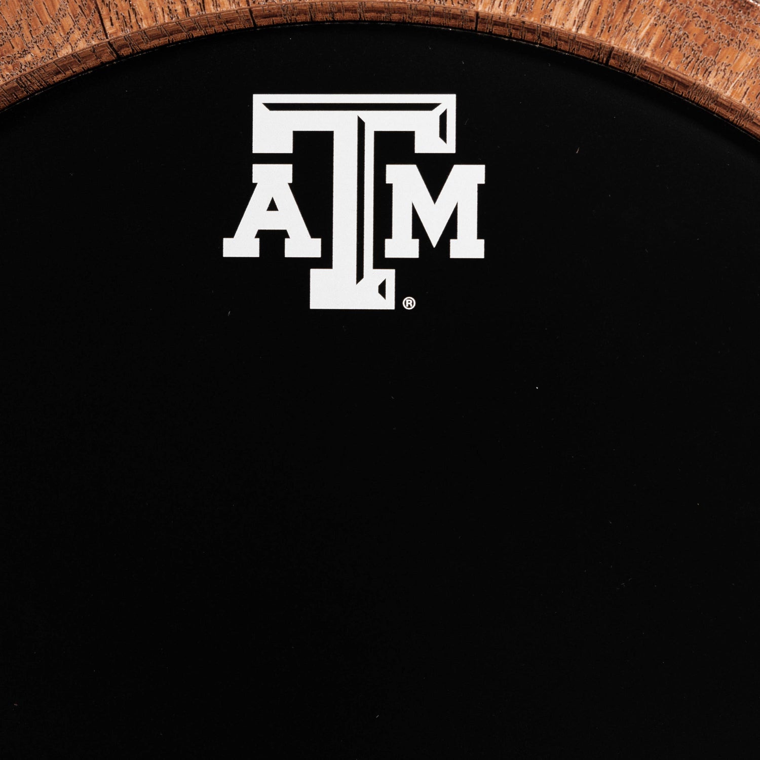Texas A&M Faux Barrel Round Chalkboard