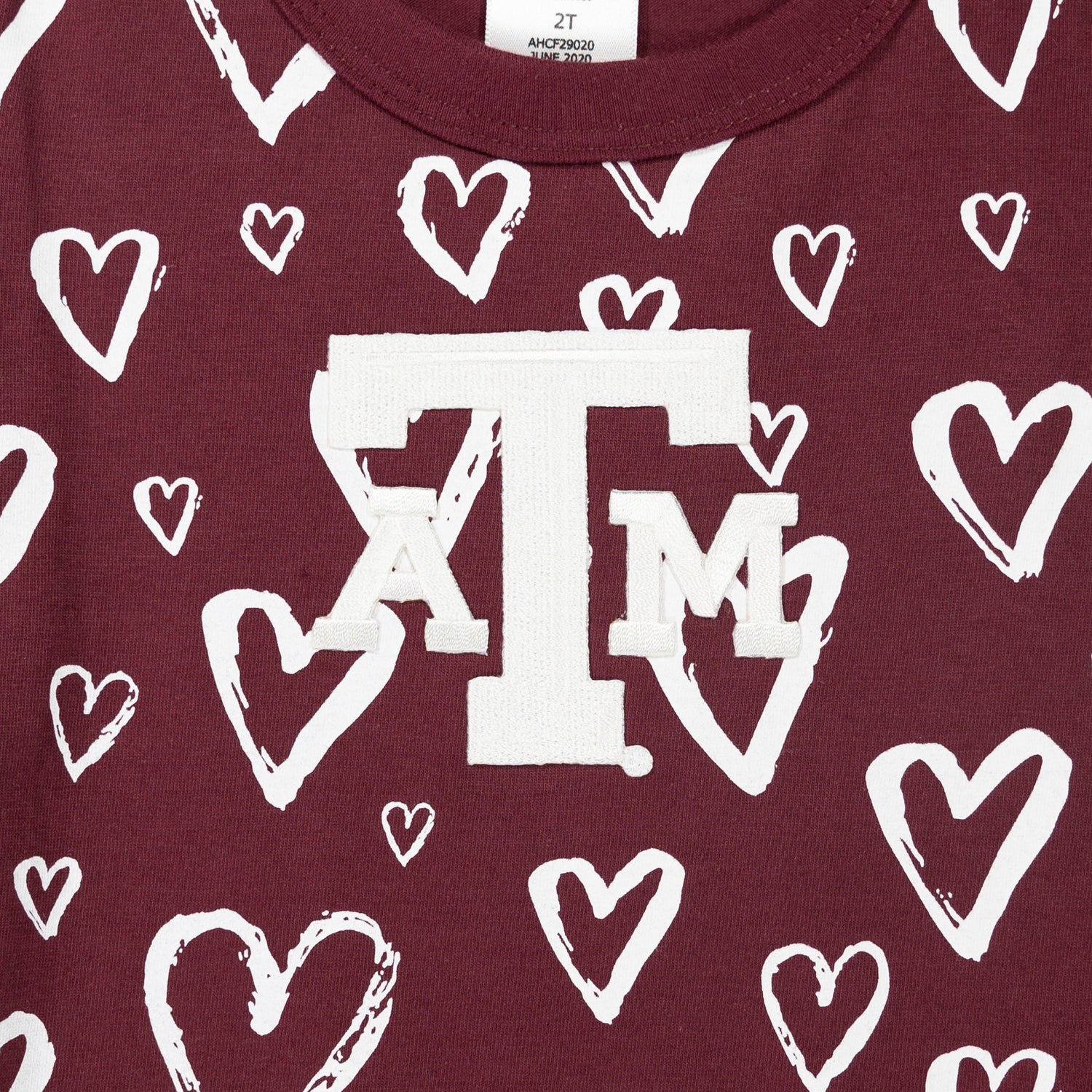 Toddler Distressed Heart Dress