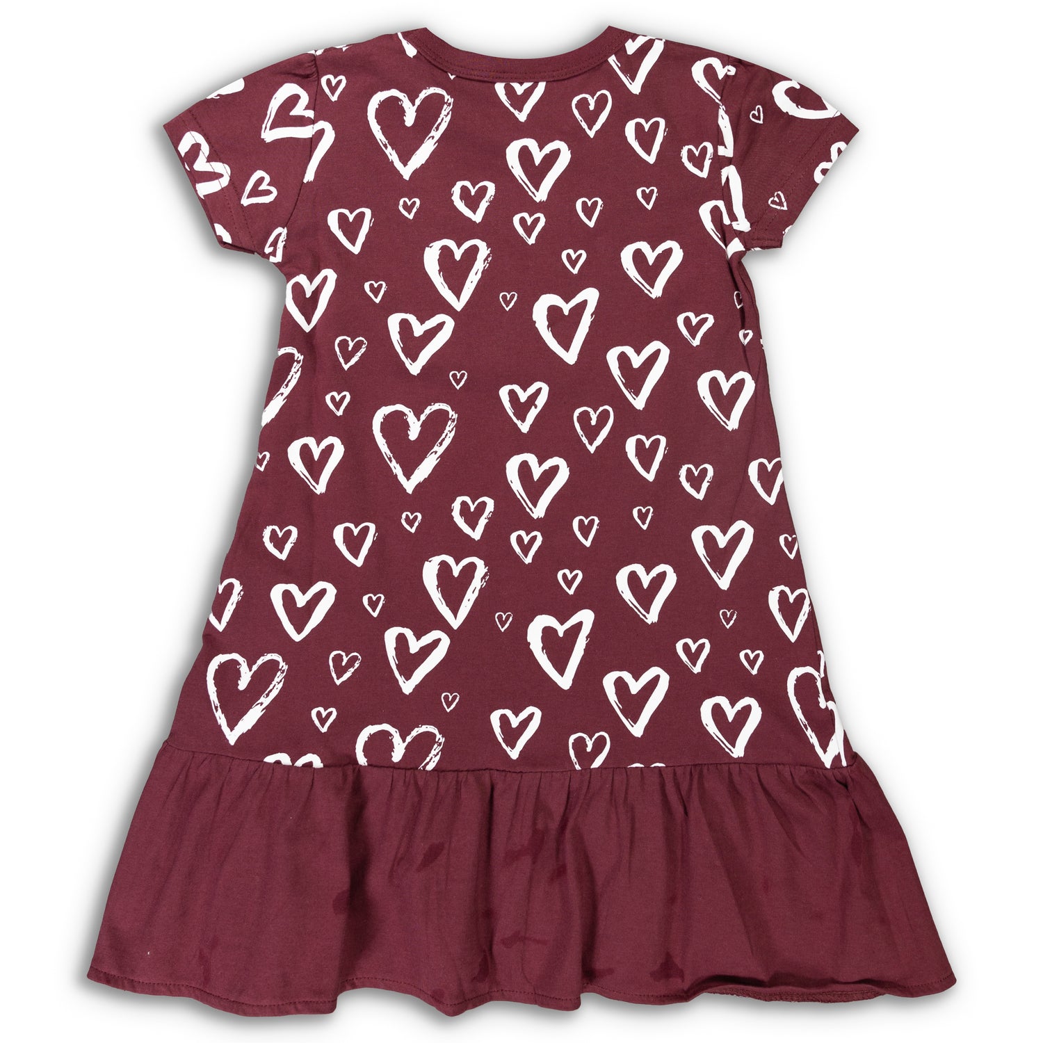 Toddler Distressed Heart Dress