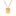 Texas A&M Rectangle Cavan Gold Necklace