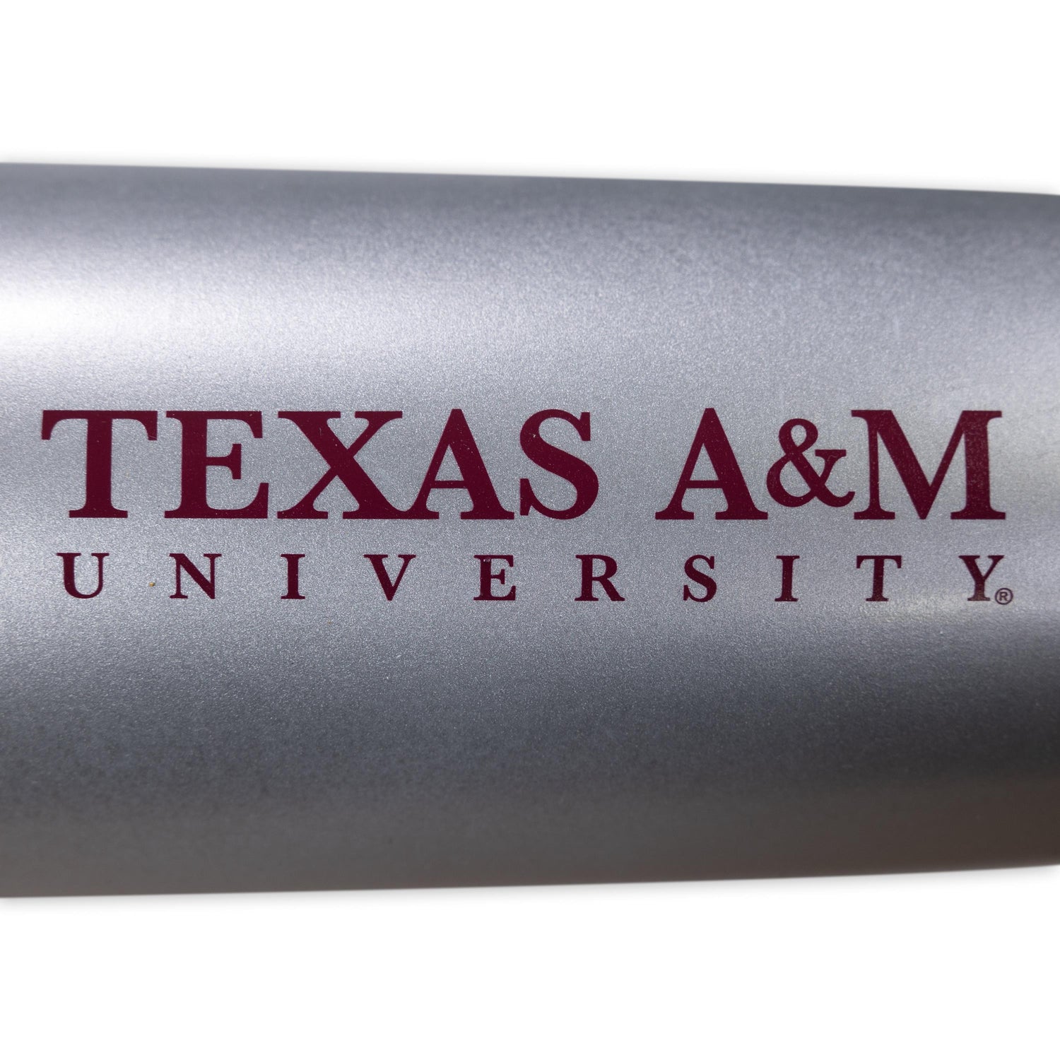 Texas A&M University Silver & Maroon Tumbler