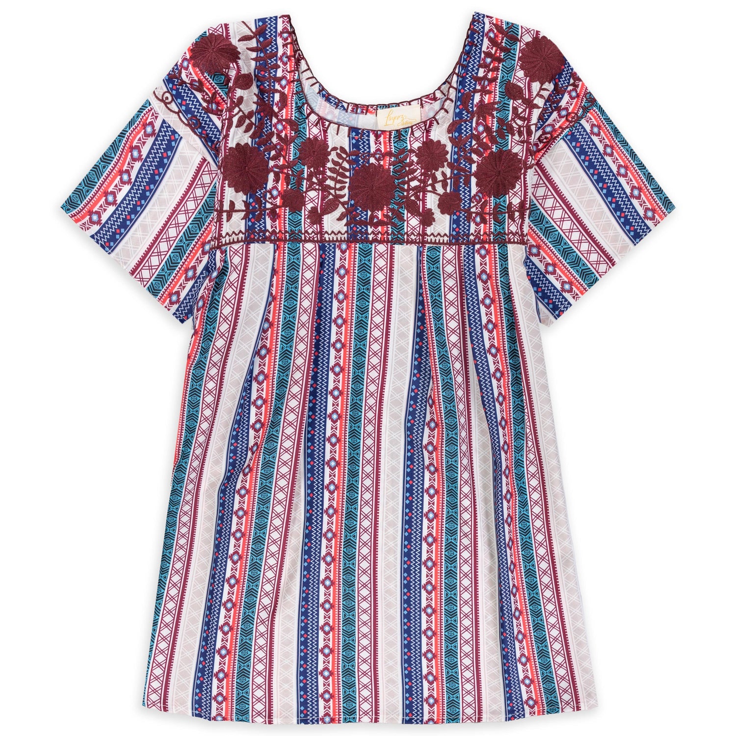 Mallory Aztec Blouse