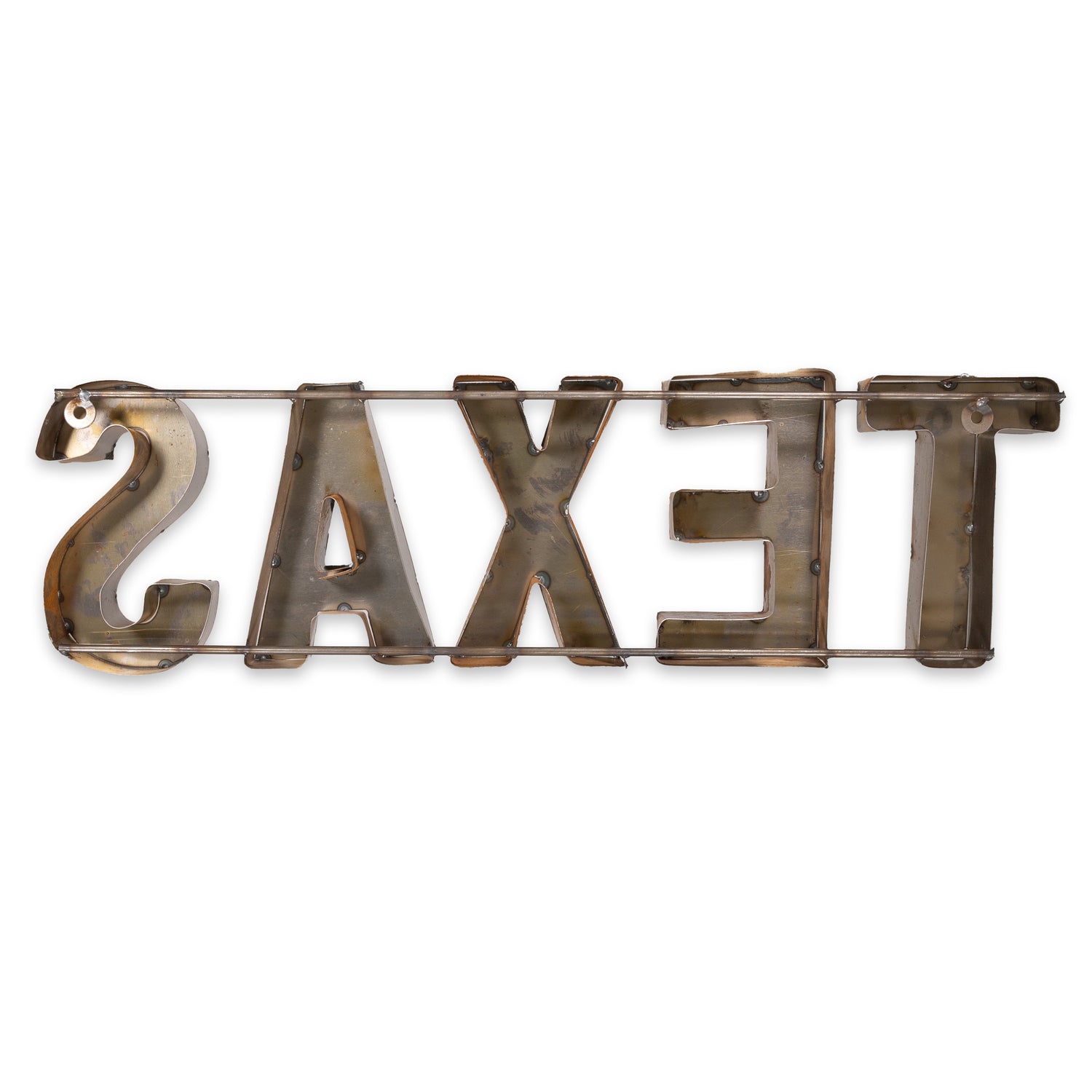 Texas Unpainted Straight Sign