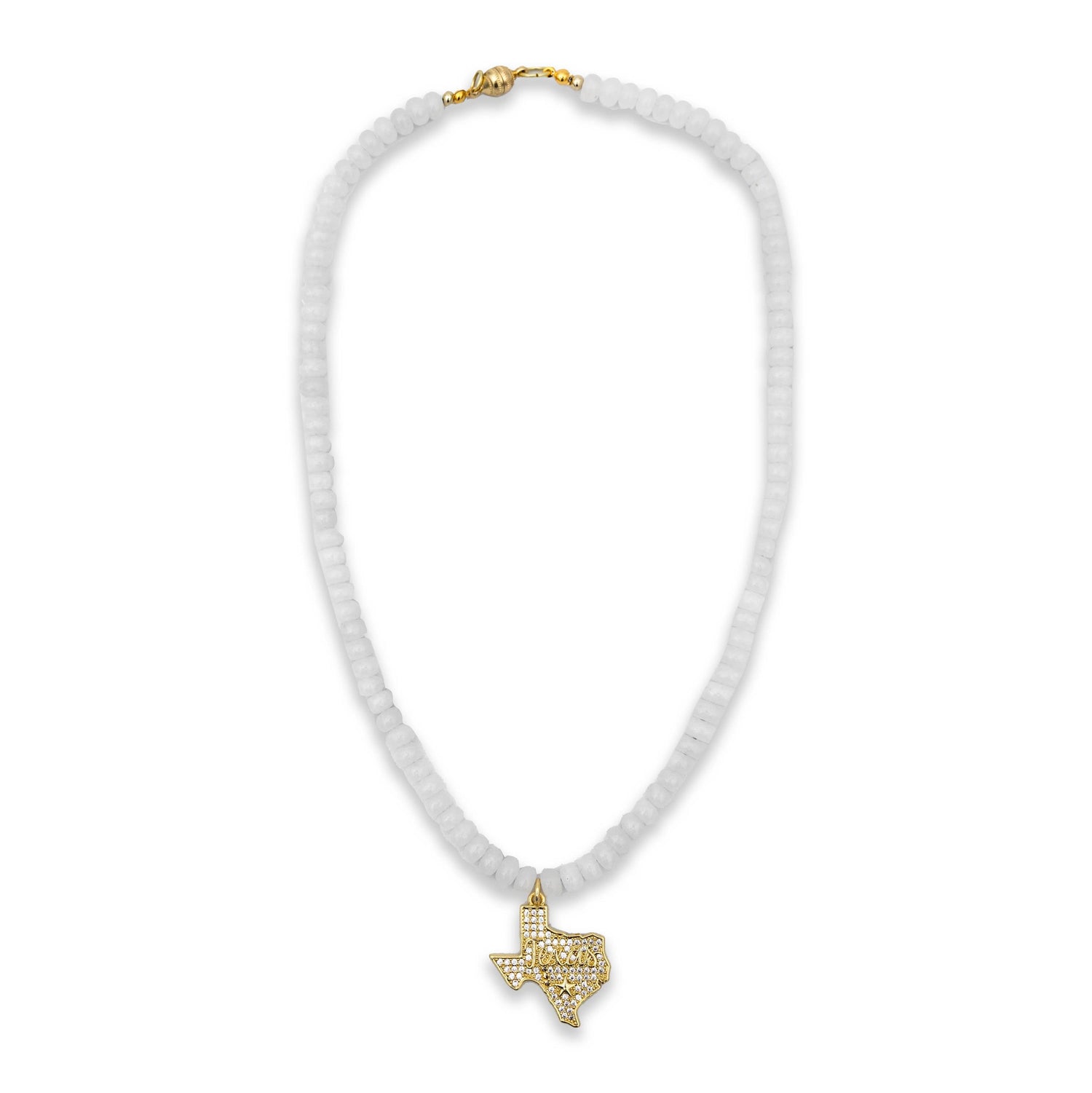 Texas Charm Jade Necklace