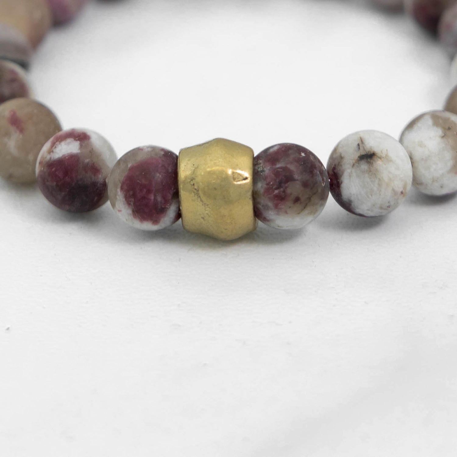 Mauve Tourmaline Matte Bracelet