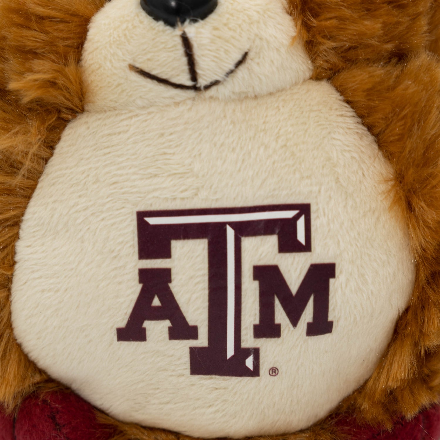 Texas A&M Round Beveled Atm Large Teddy Bear
