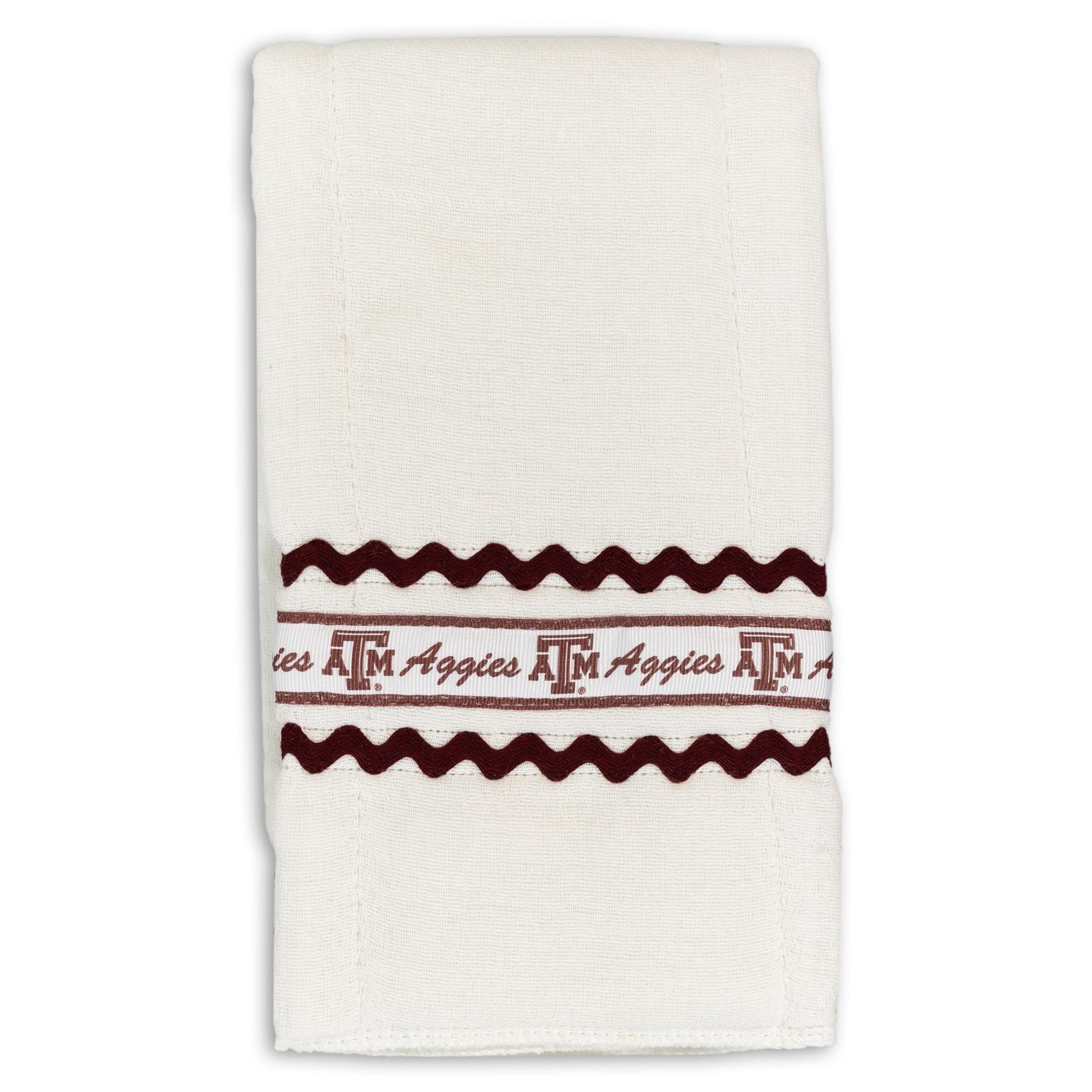 Texas A&M Diaper Burp Cloth