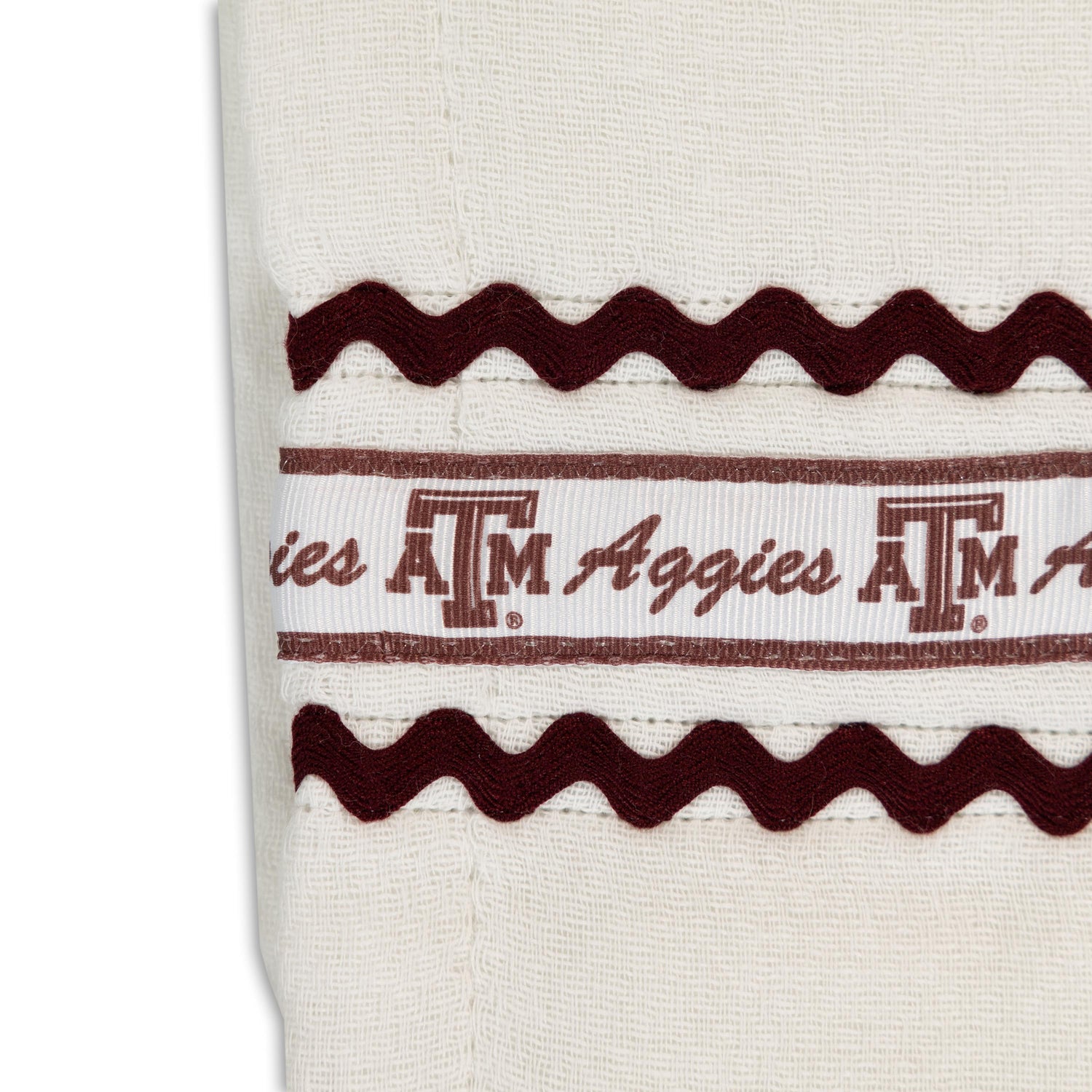 Texas A&M Diaper Burp Cloth