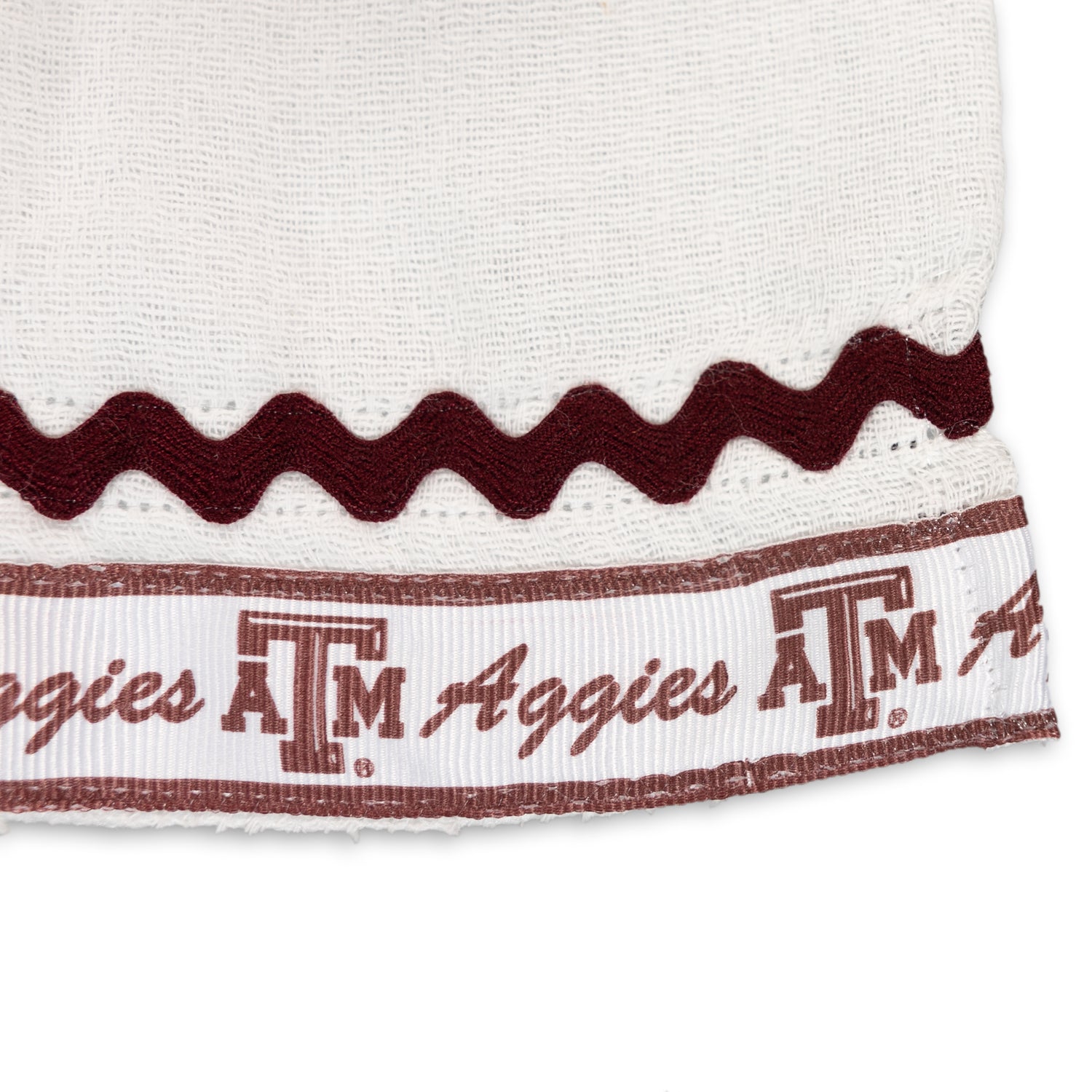 Texas A&M Diaper Burp Cloth