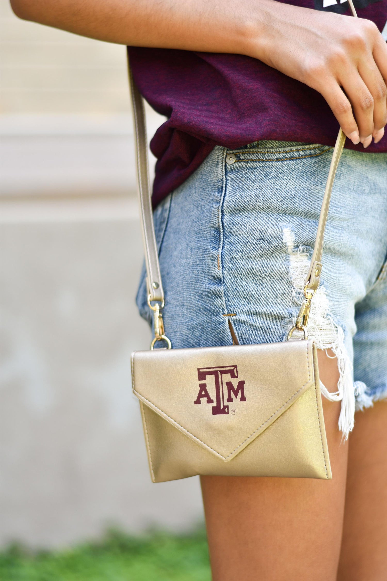 Texas A&M Gold Kara Crossbody Bag